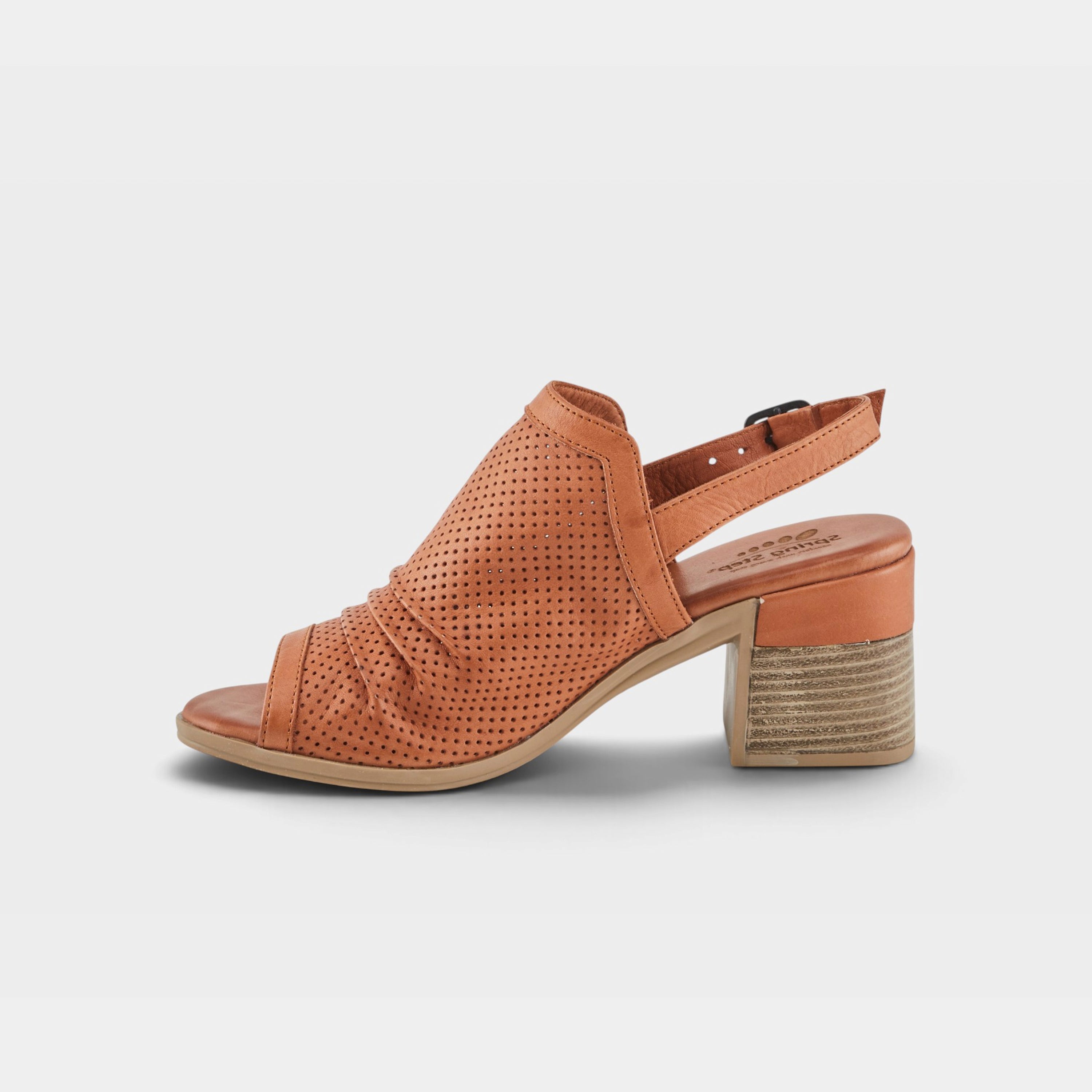 Spring Step Noctium Camel Dress Sandal