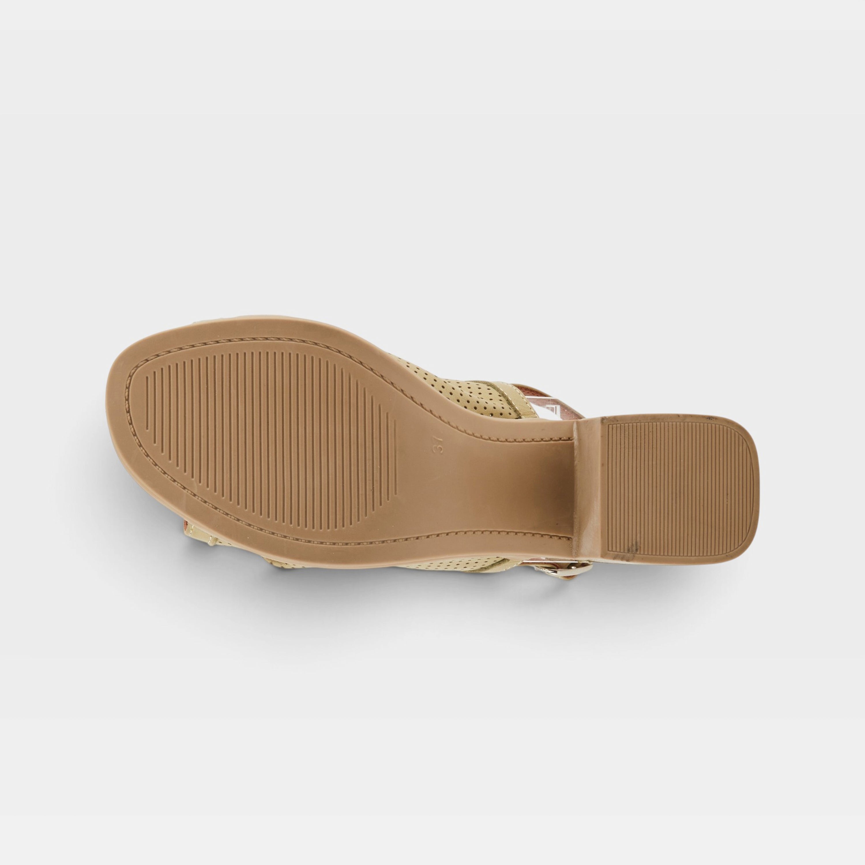 Spring Step Noctium Olive Green Dress Sandal