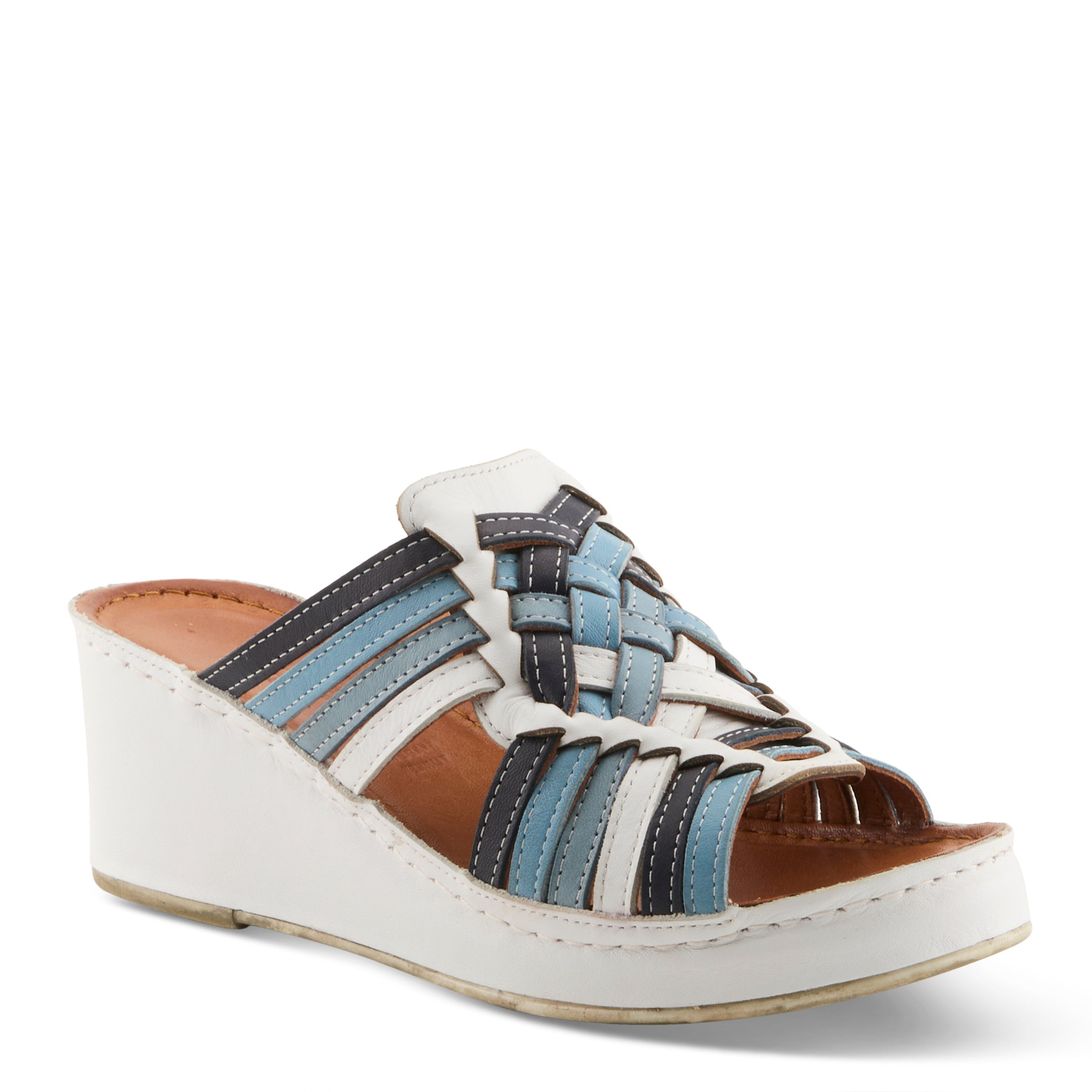 Premium Nokiah Wedge Mule Sandals for women - Spring Step Shoes