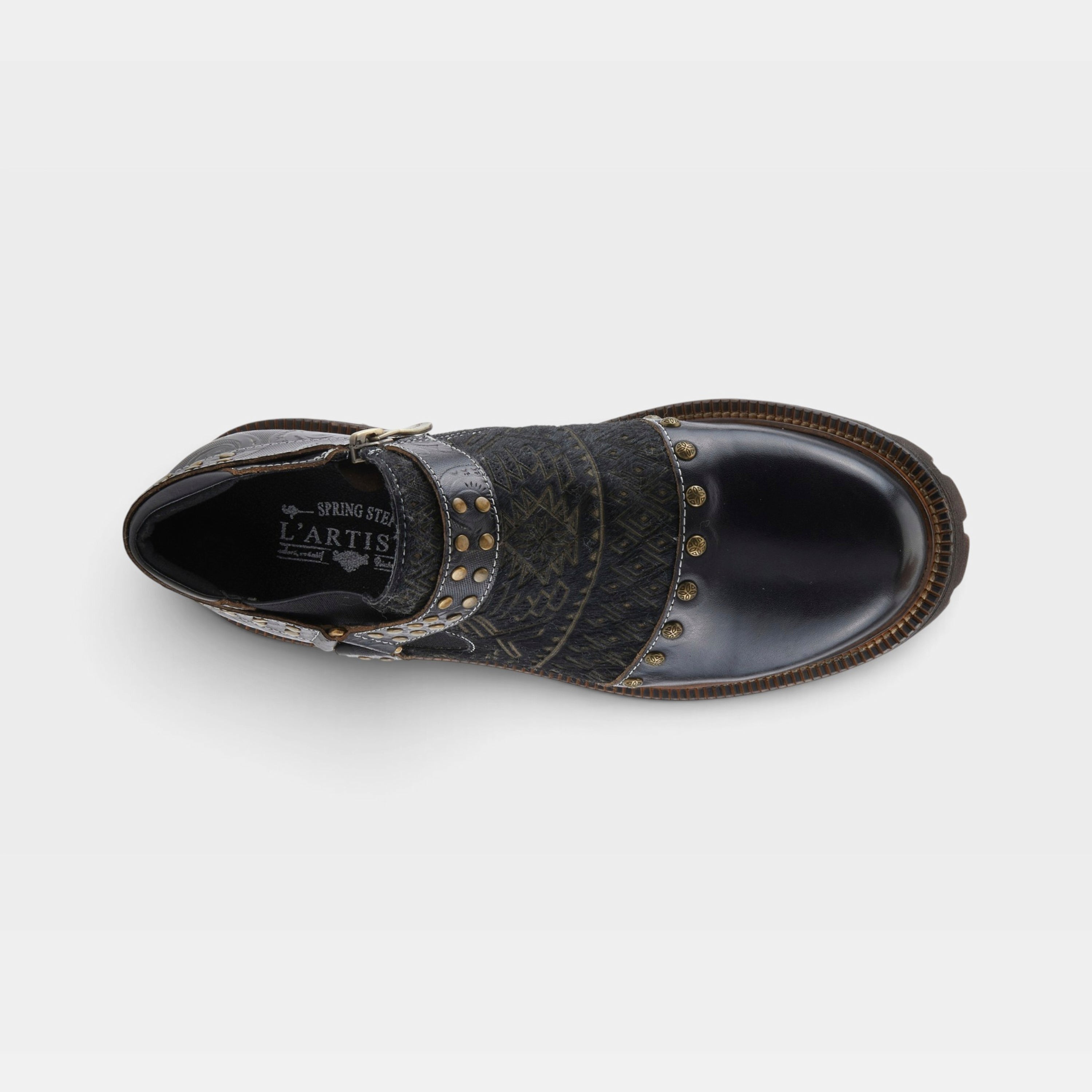 L'Artiste Noriella shoes in Black, top view