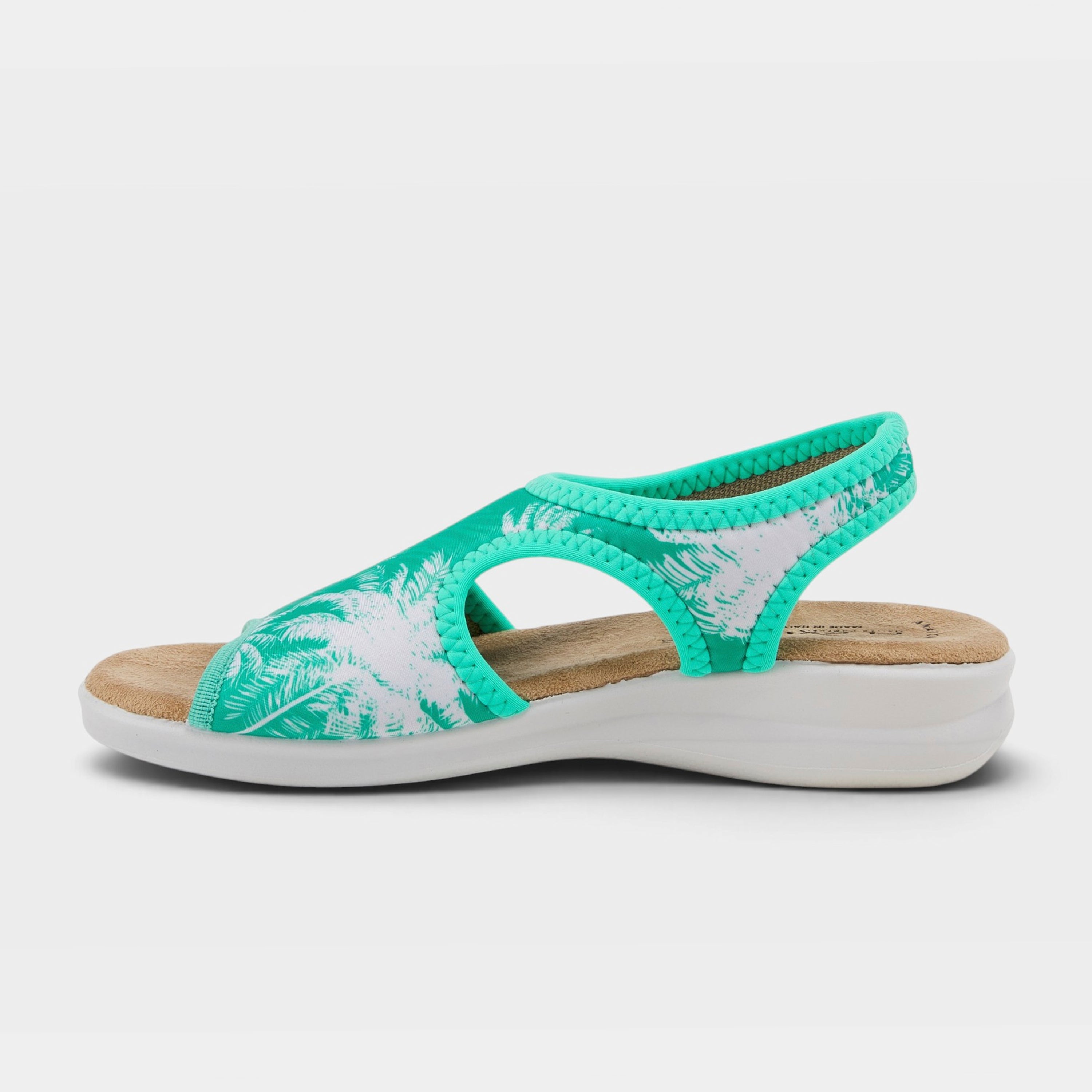 Flexus Nyaman-Tropics Green Sandal