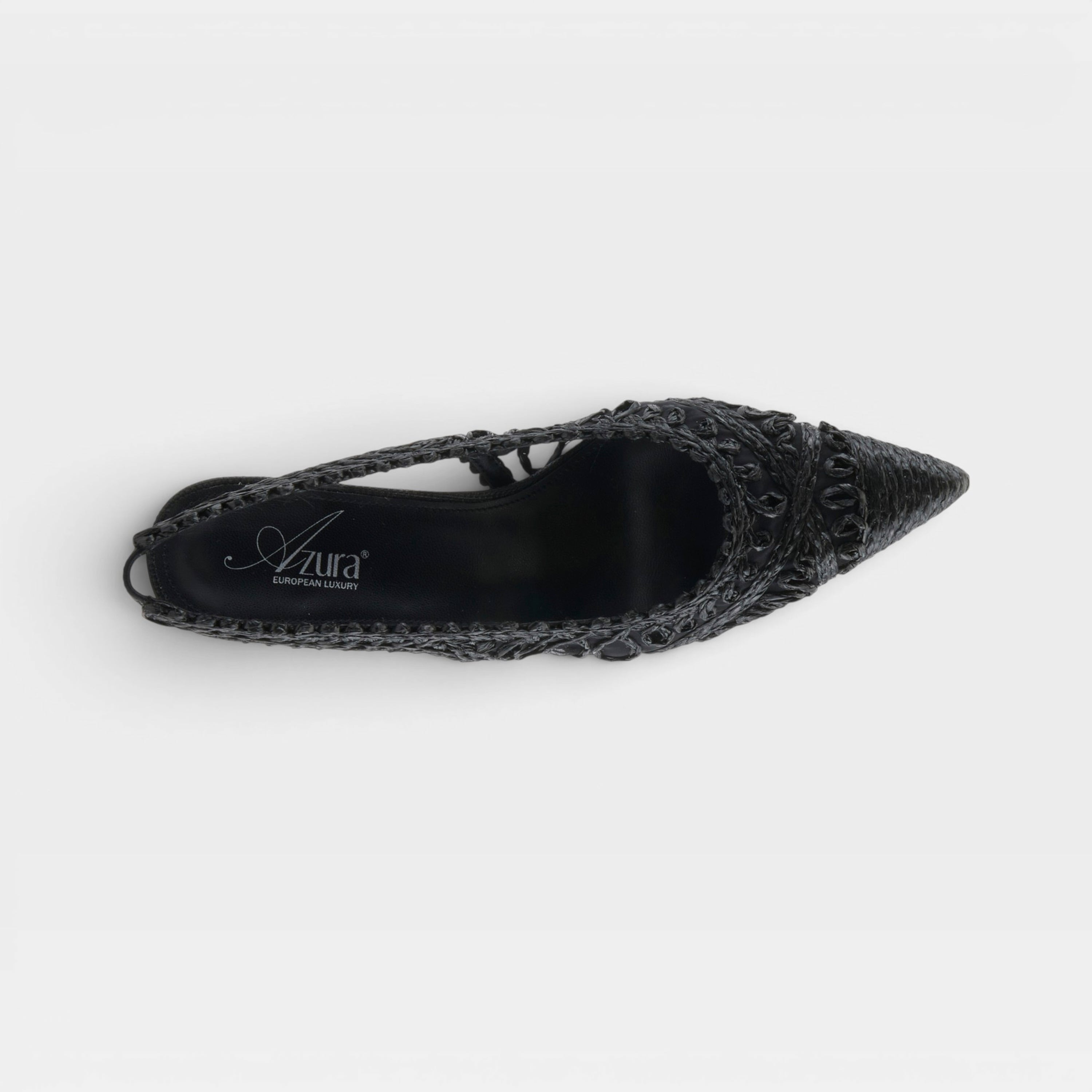 Azura Occitania Black Sandal
