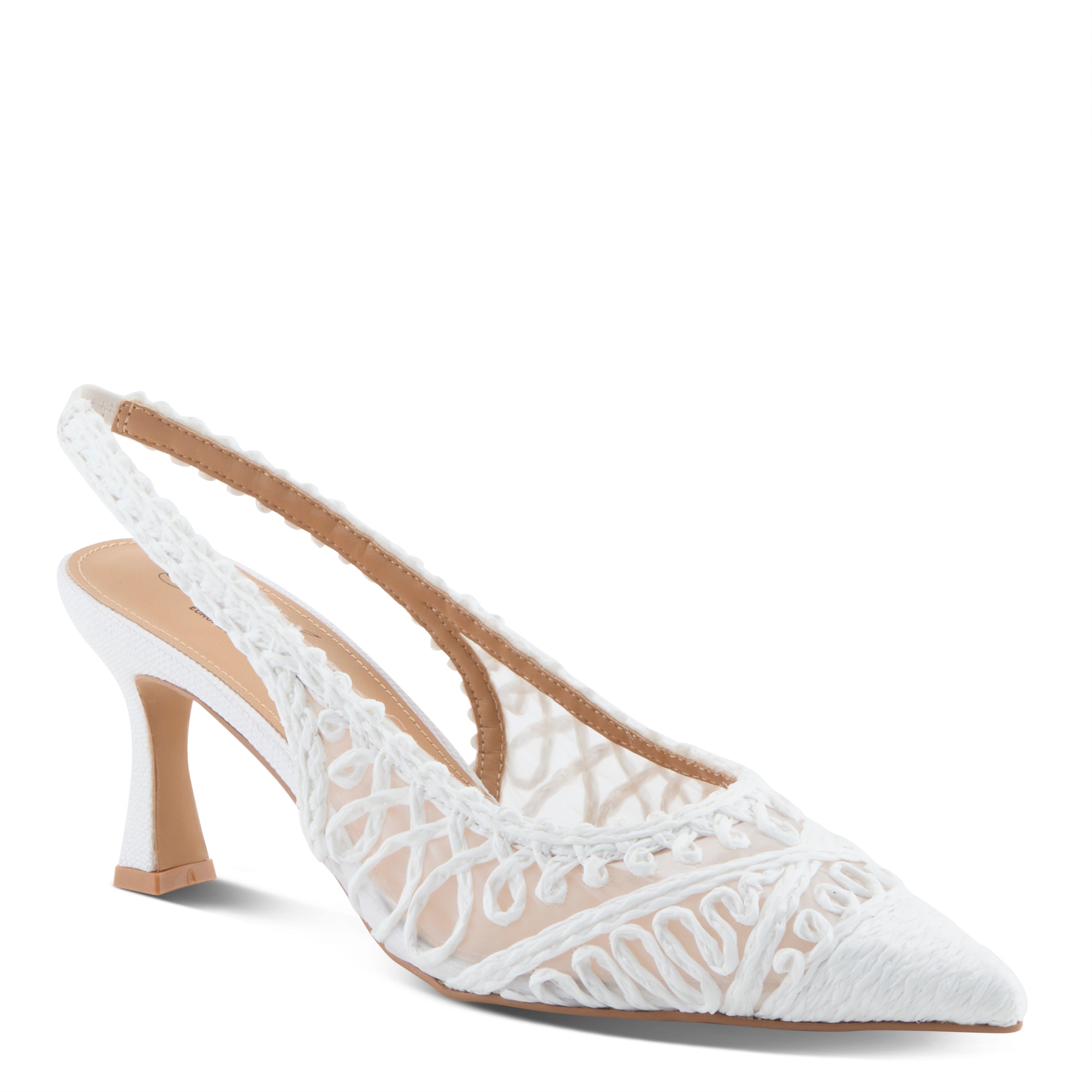 Azura Occitania women's sandal in beige with raffia upper
