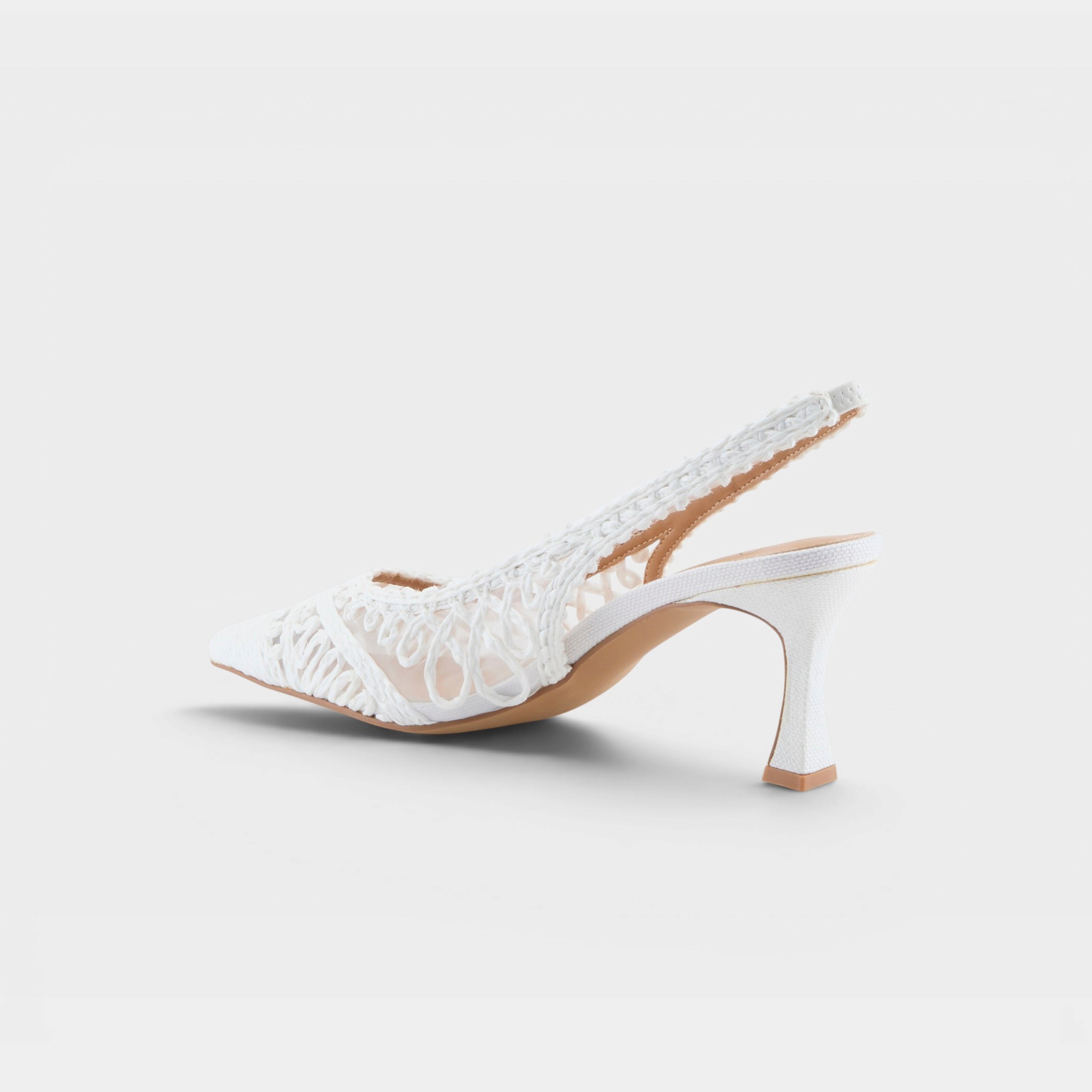 Azura Occitania White Sandal