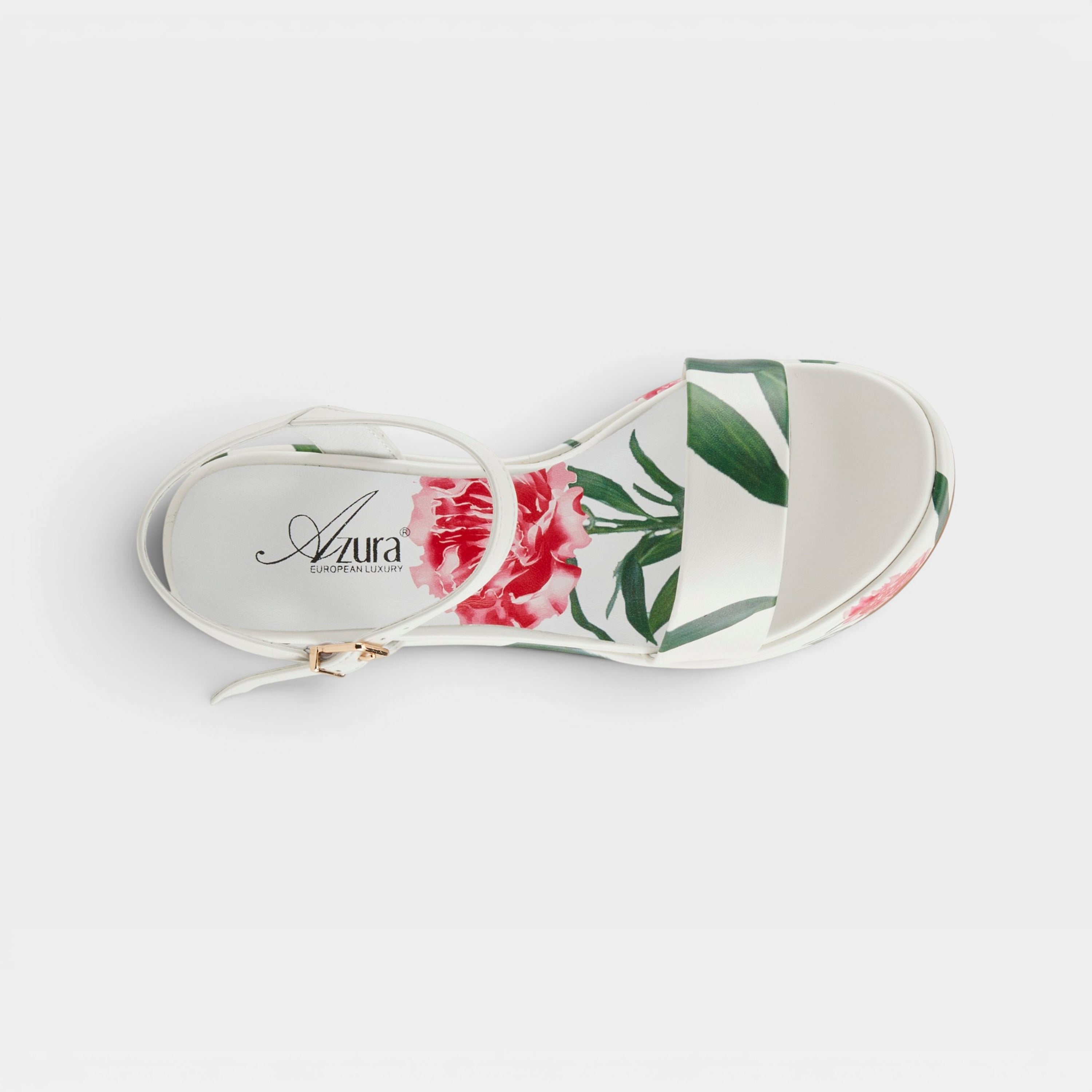 Azura Ohmykay White Sandal