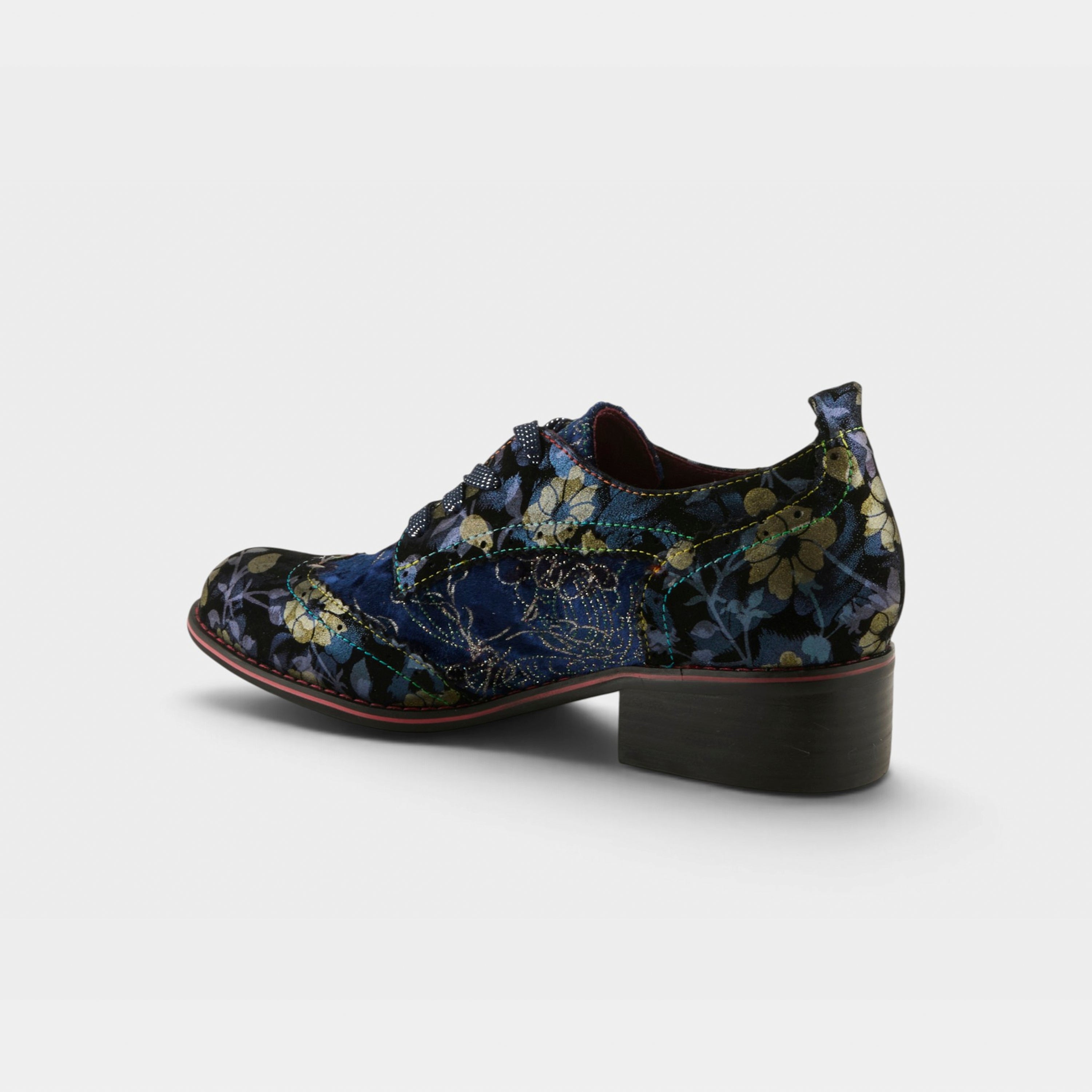 L'Artiste Oneofakind shoes in Blue Multi, alternate angle view