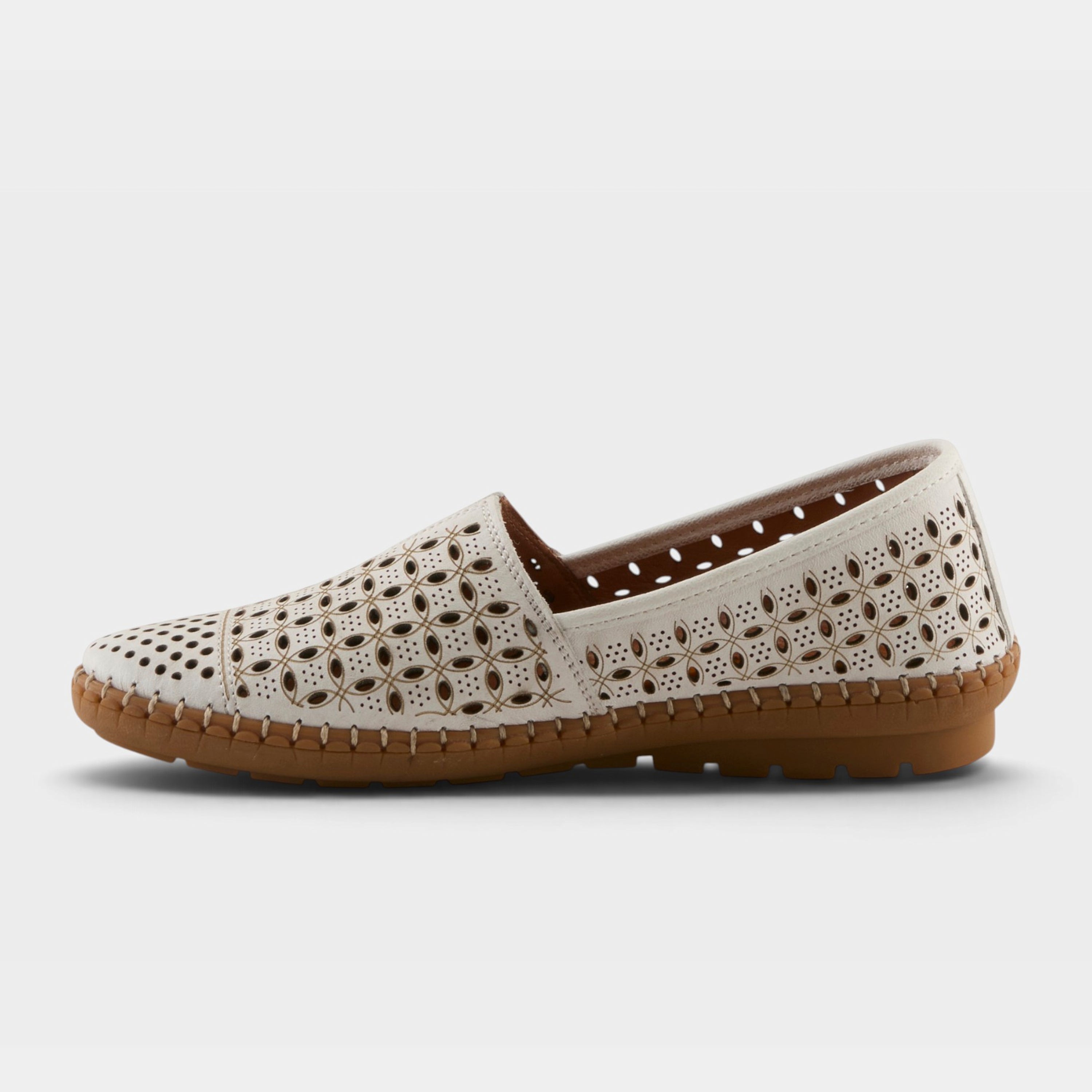 Spring Step Oralis White Shoe