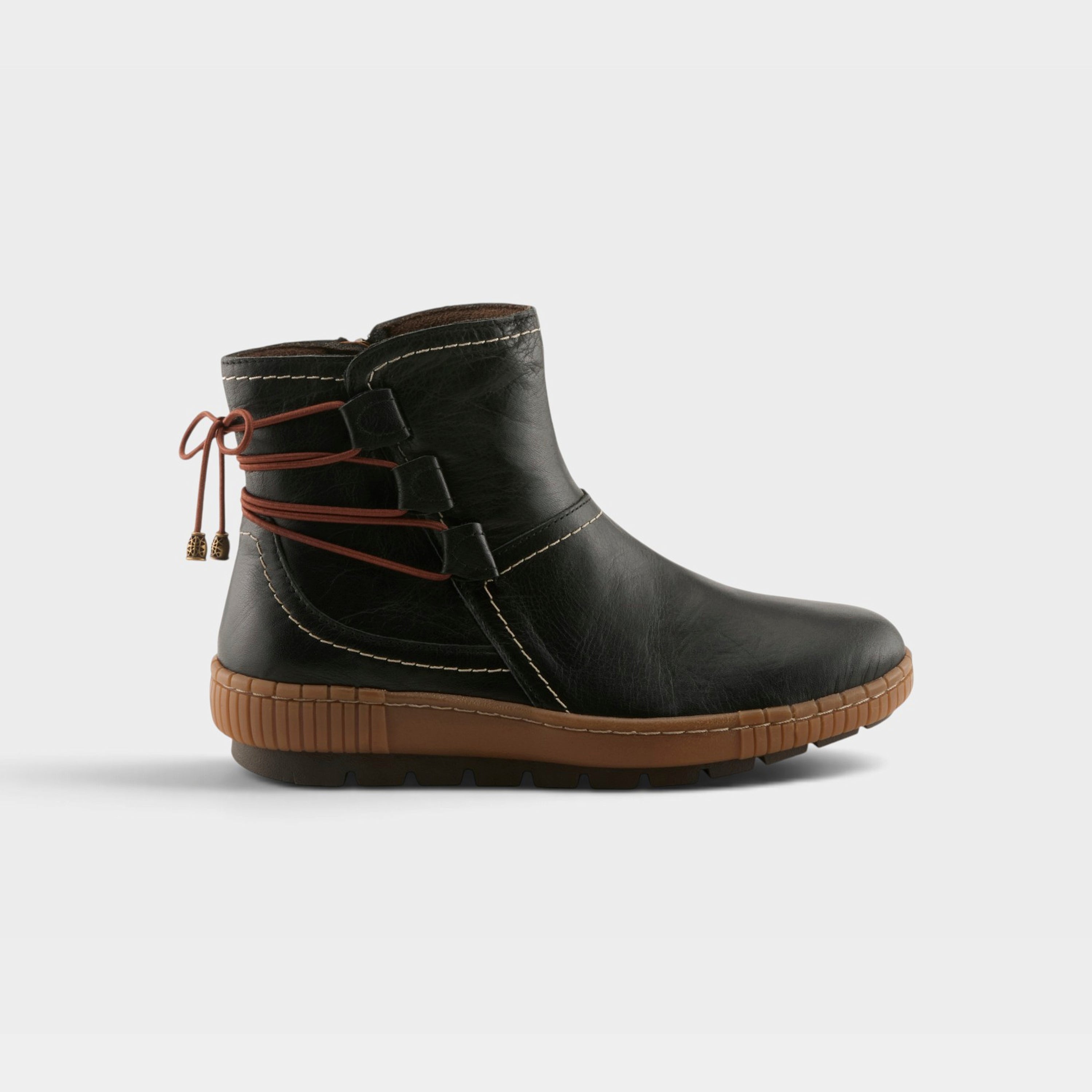 Spring Step Otis Black Casual Boot