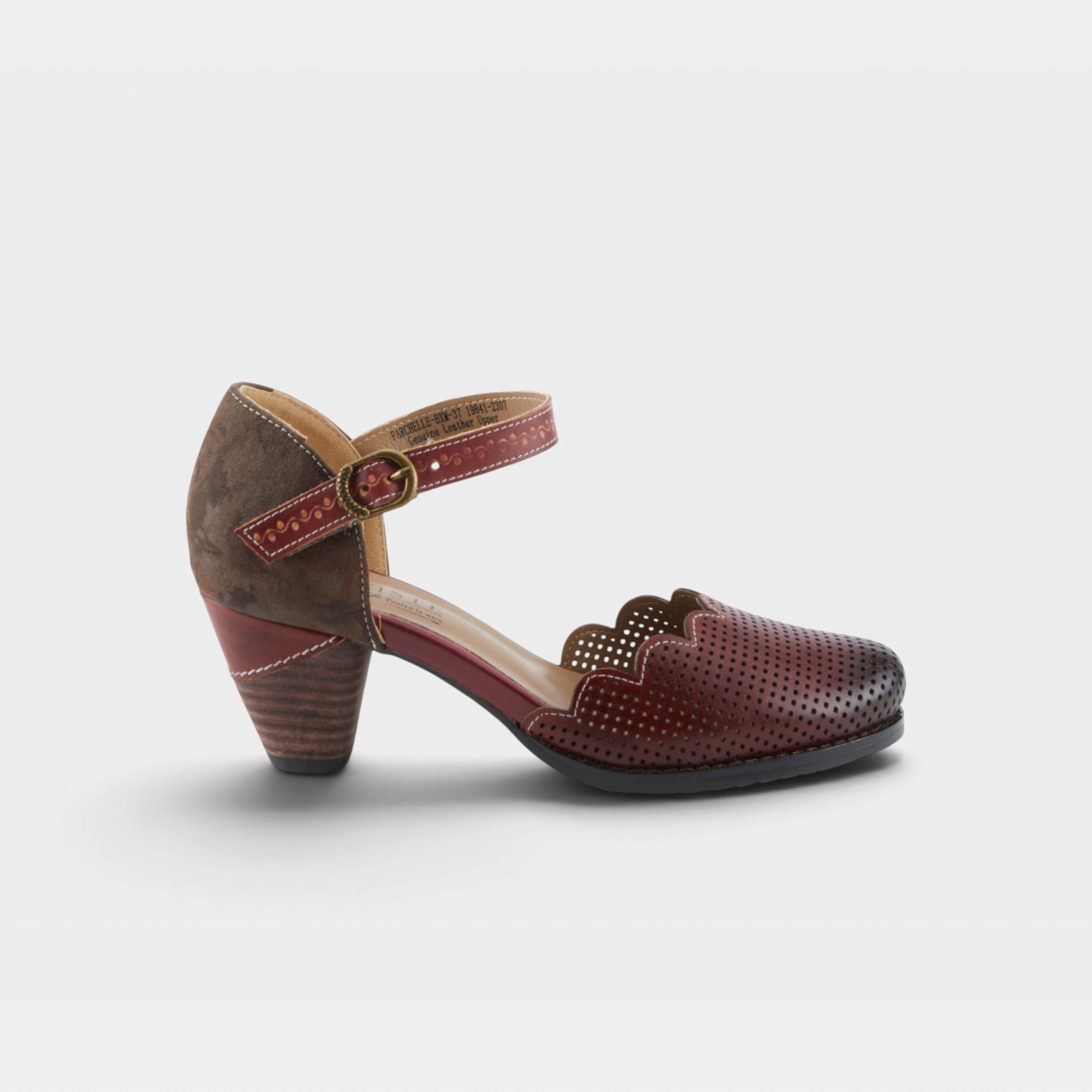 L'Artiste Parchelle Mary Jane shoes in Bordeaux, hero view