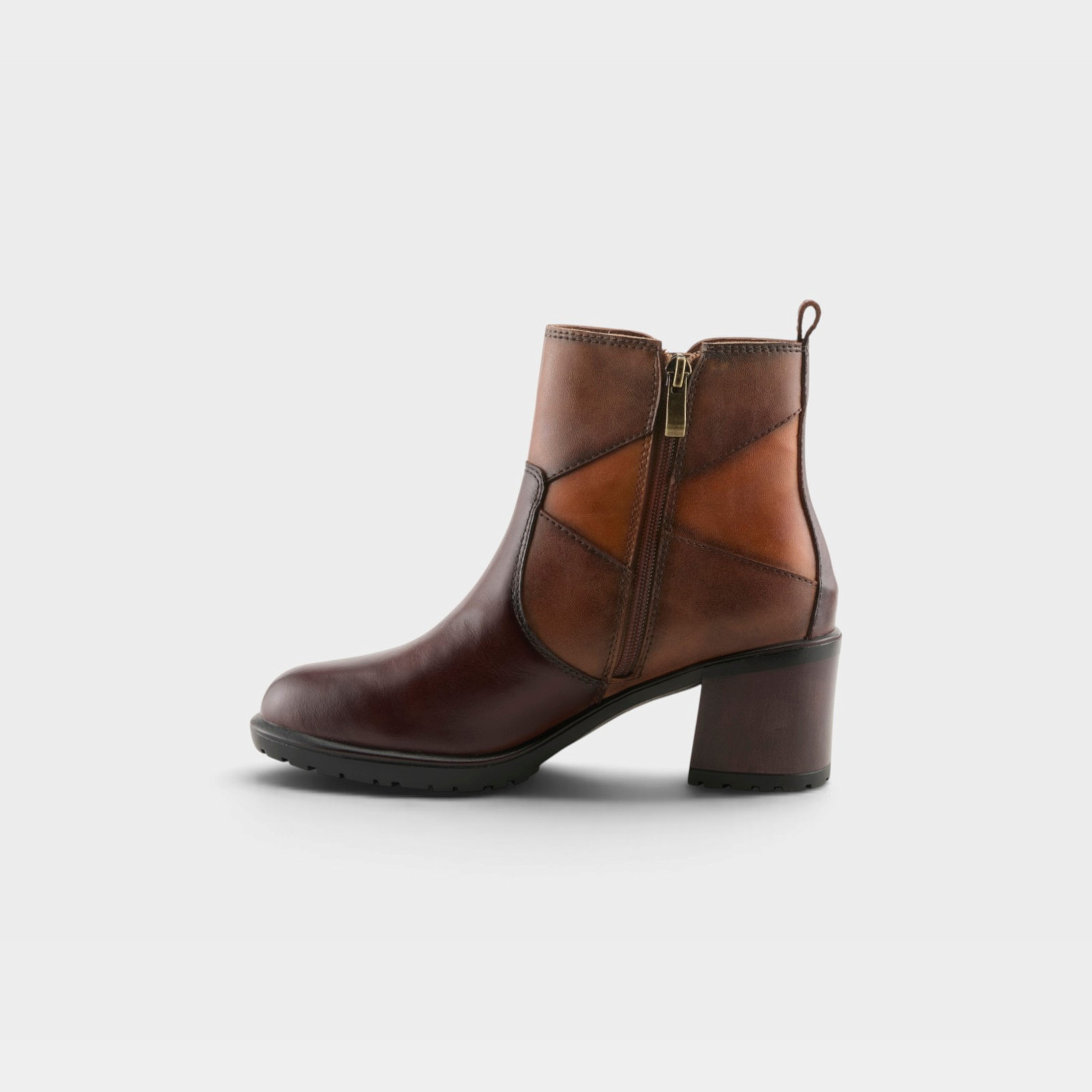 Spring Step Patchpower Dark Brown Multi Casual Boot