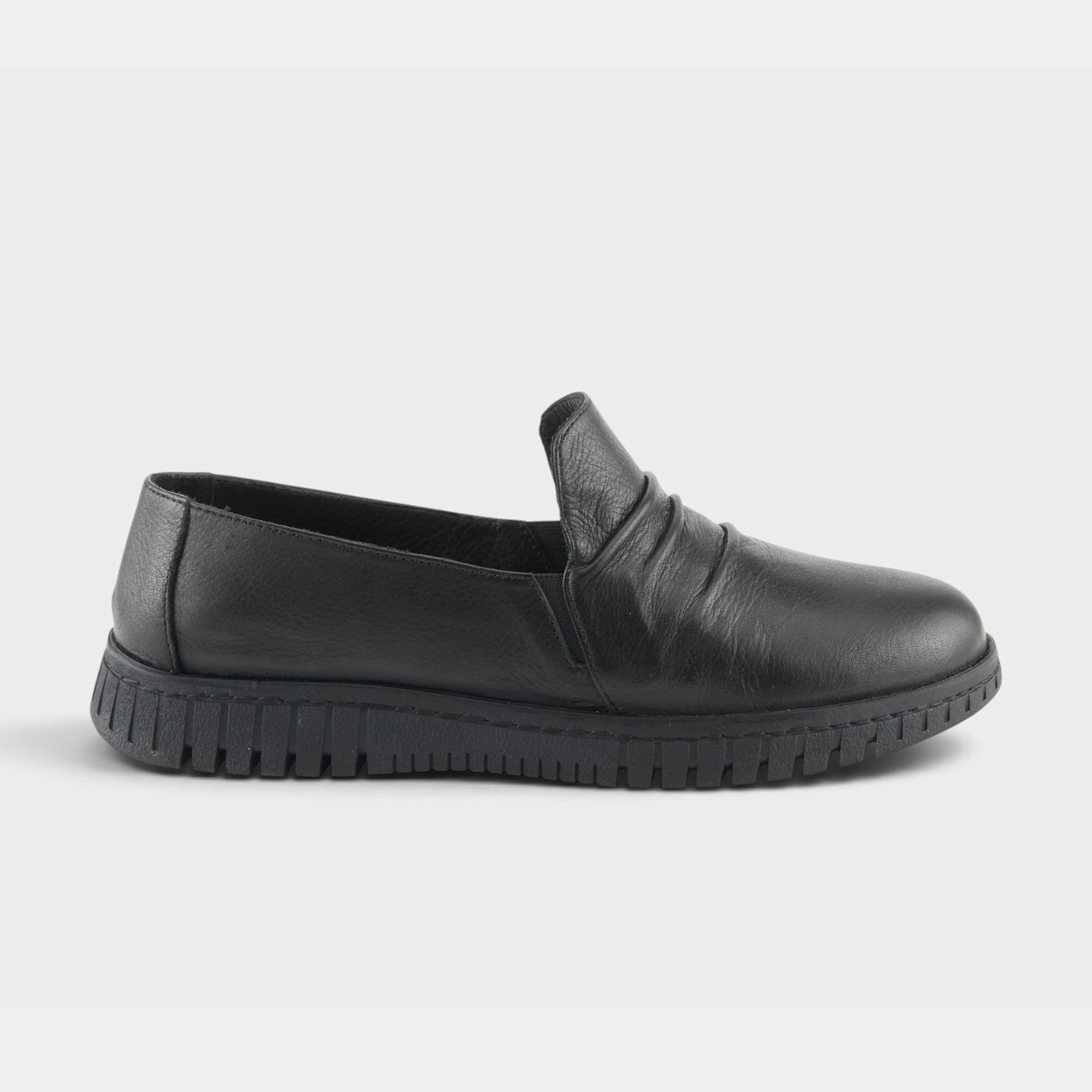 Spring Step Patton Black Casual Shoe