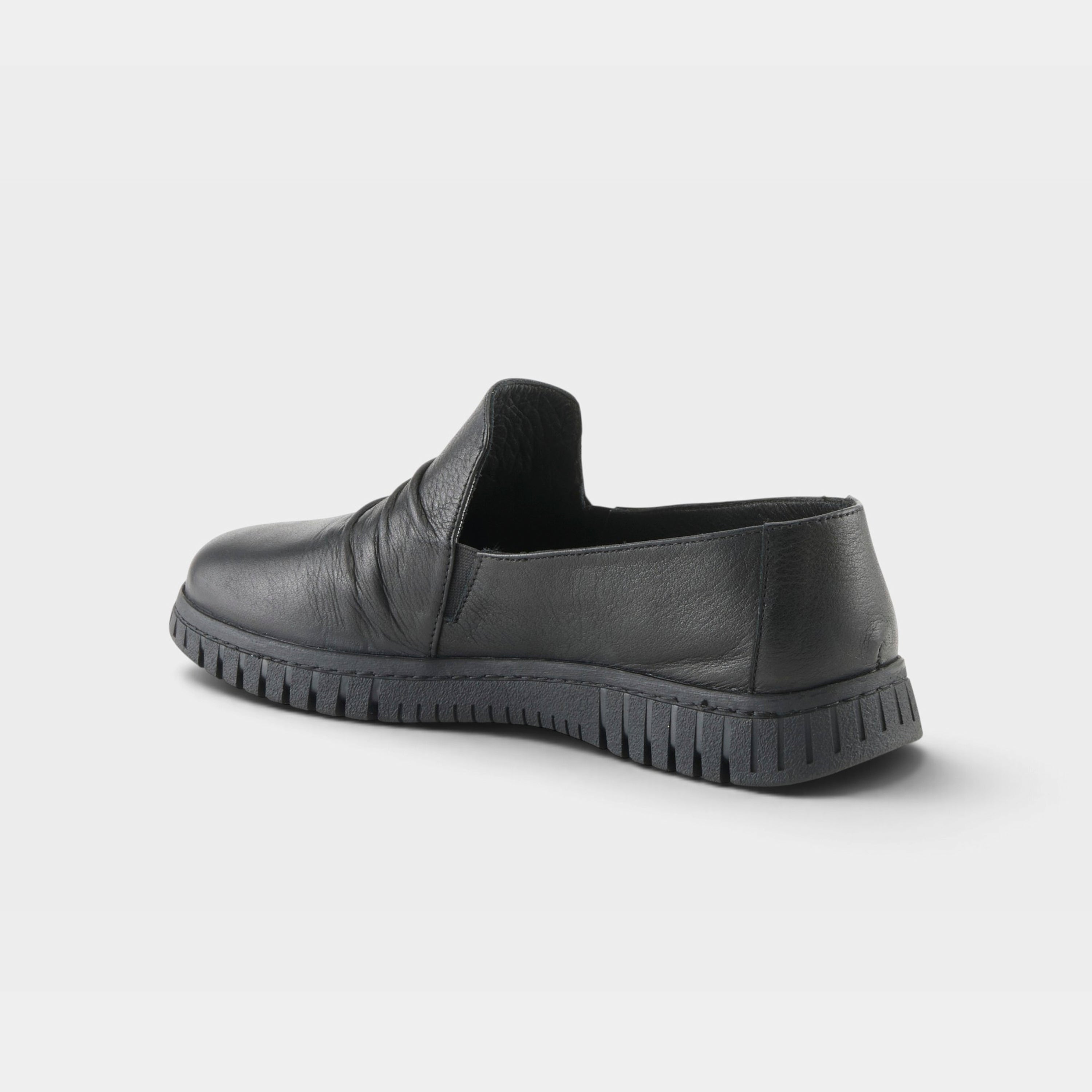 Spring Step Patton Black Casual Shoe