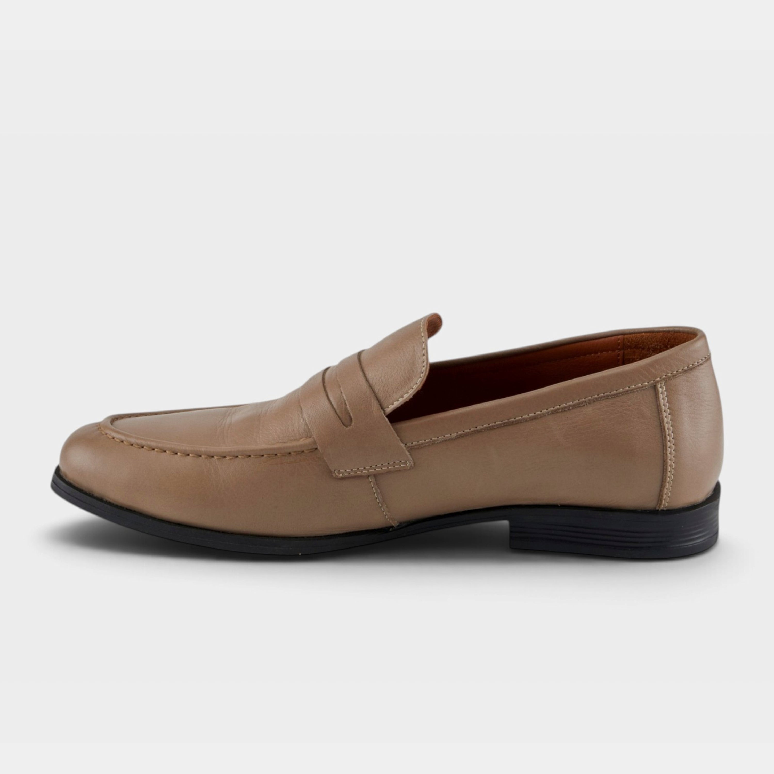 Spring Step Men Paul Taupe Slip-On Dress Shoe