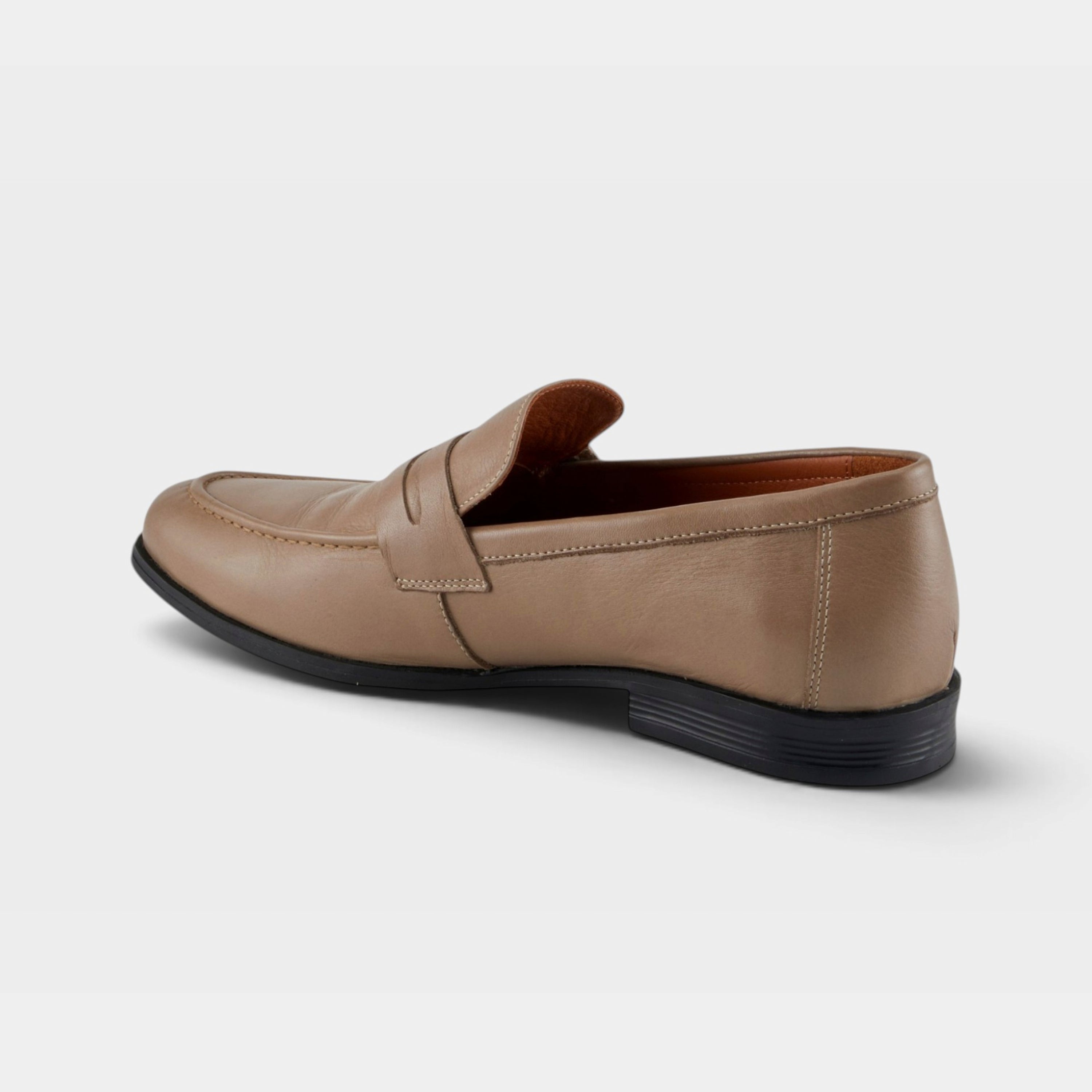 Spring Step Men Paul Taupe Slip-On Dress Shoe