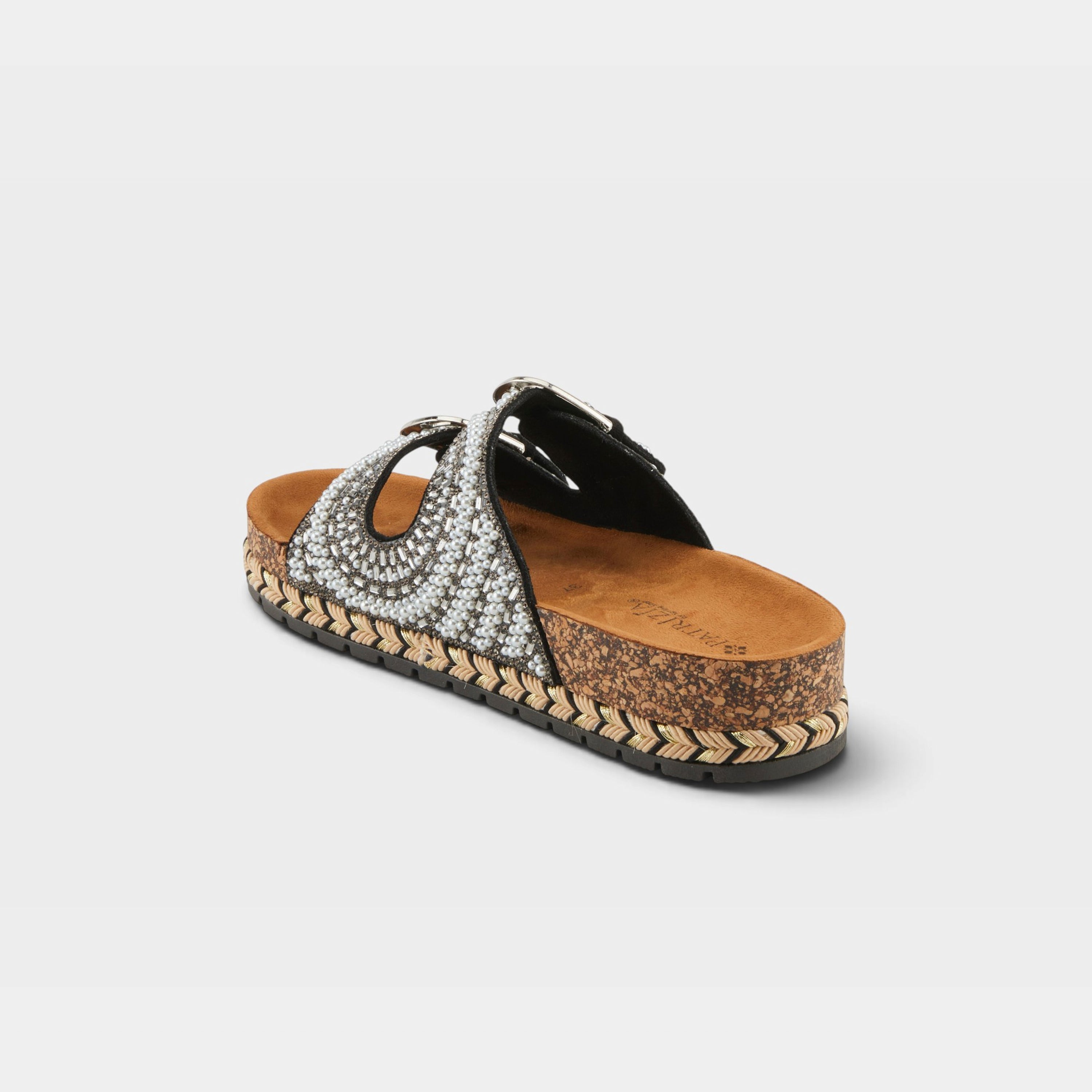 Patrizia Pearline Black Multi Sandal