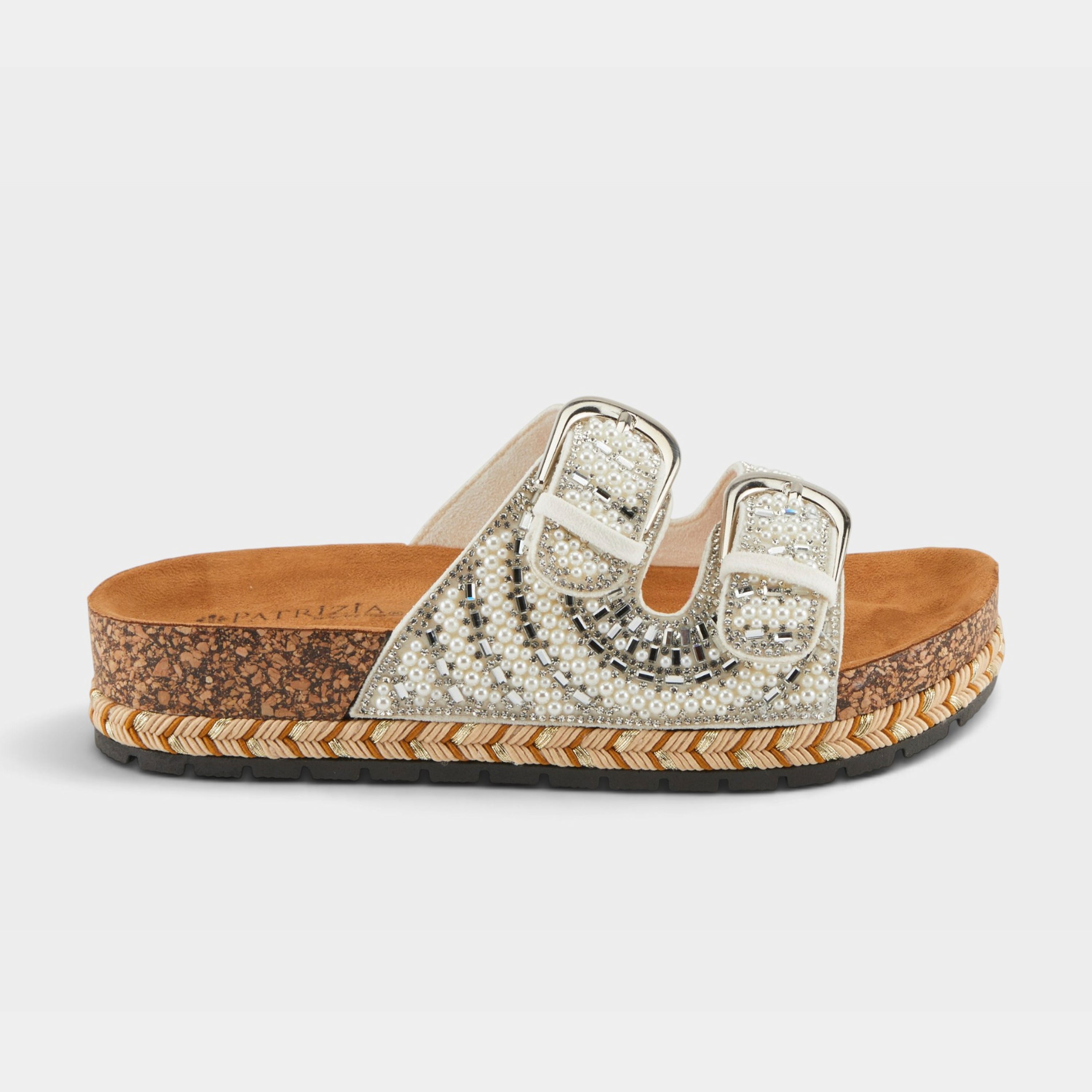 Patrizia Pearline White Multi Sandal