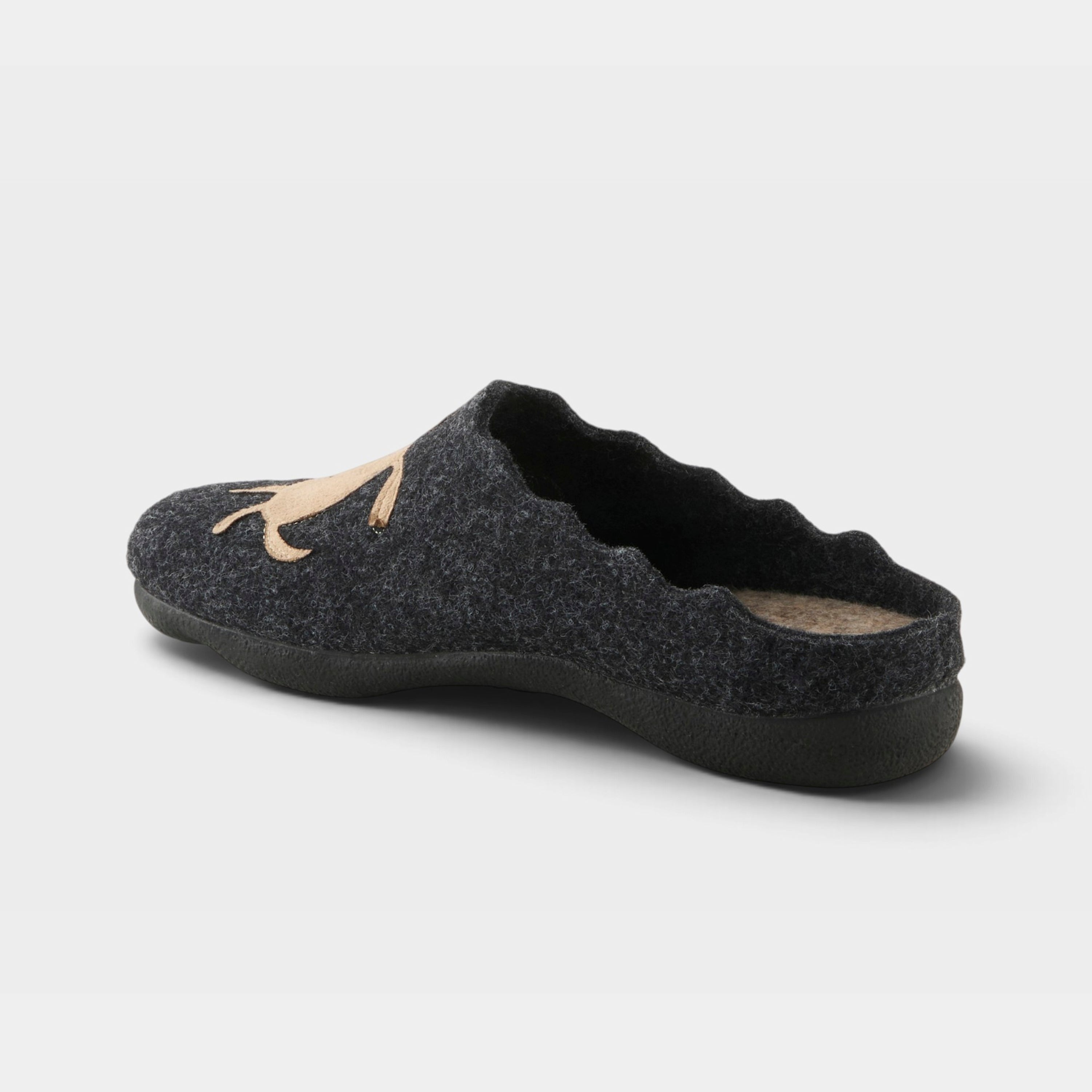 Flexus Petlove Black Multi Slipper