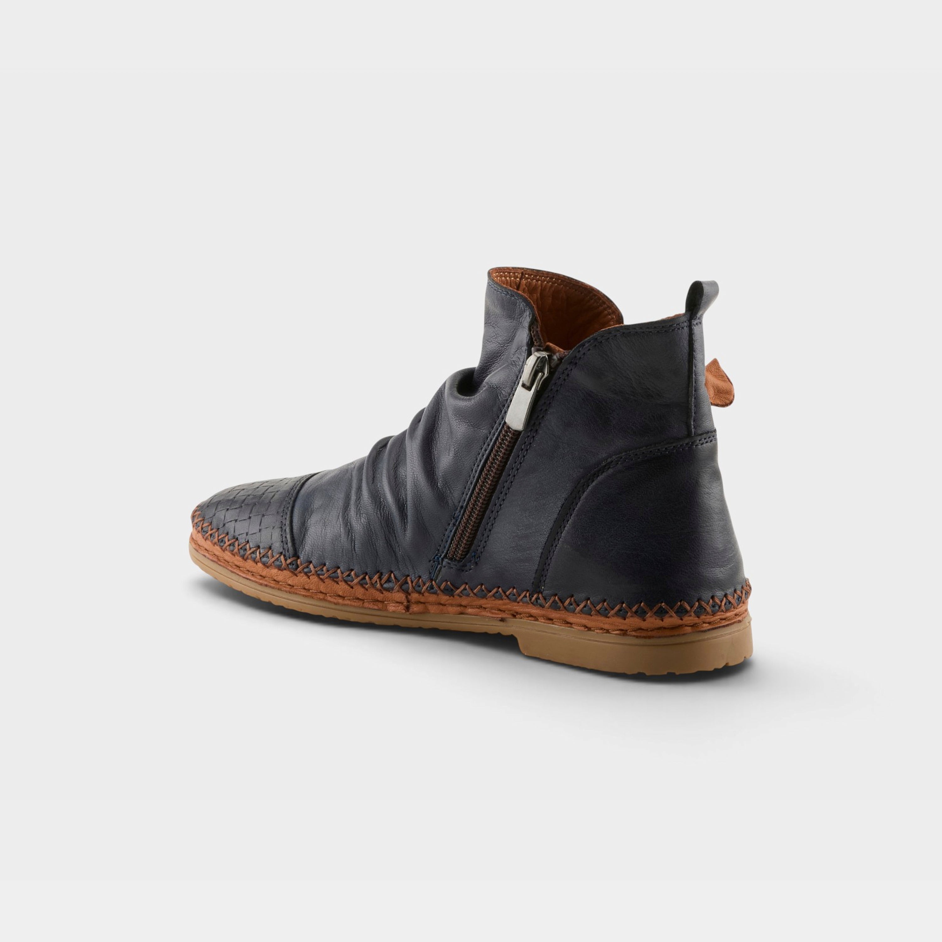 Spring Step Pomeroy Navy Boot