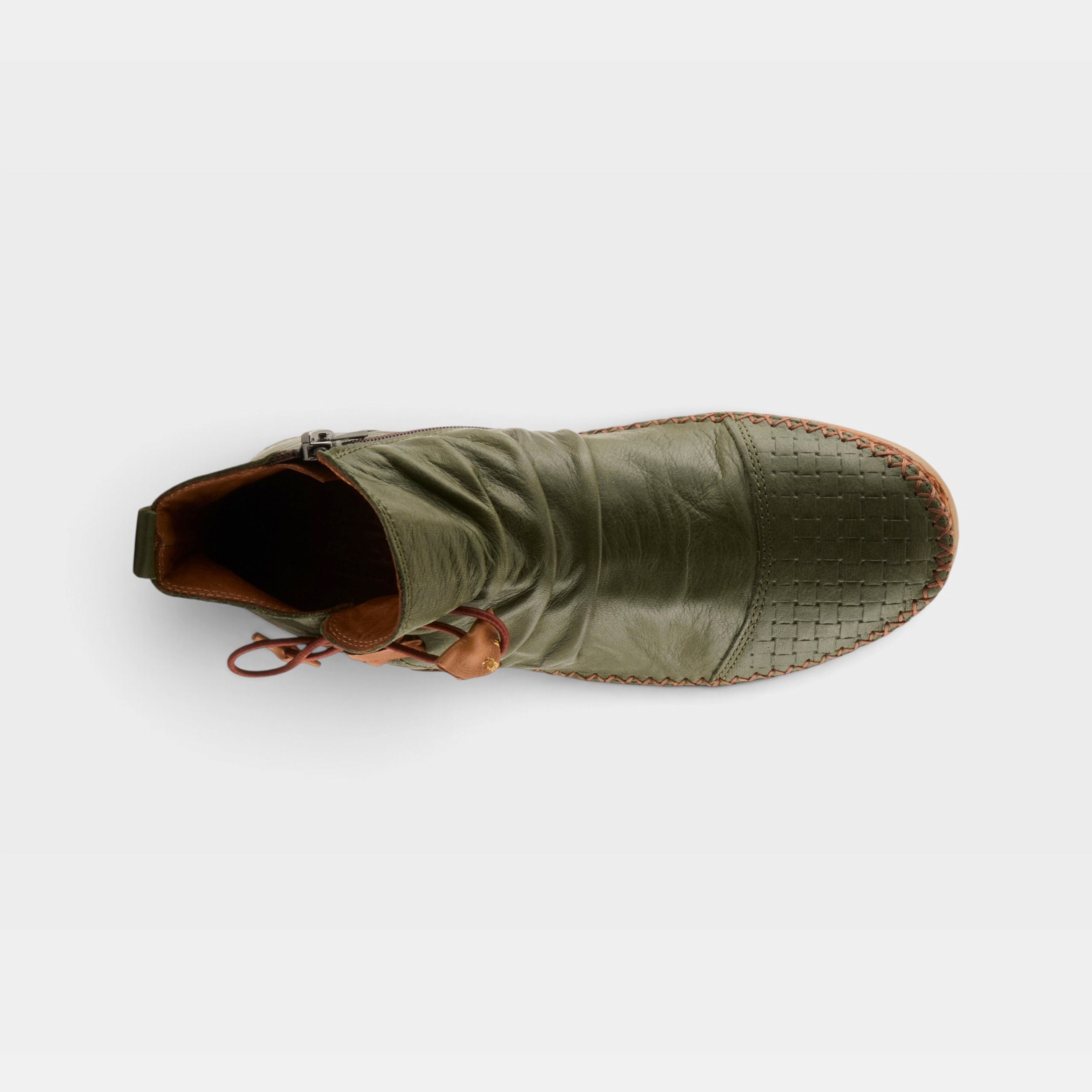 Spring Step Pomeroy Olive Green Boot