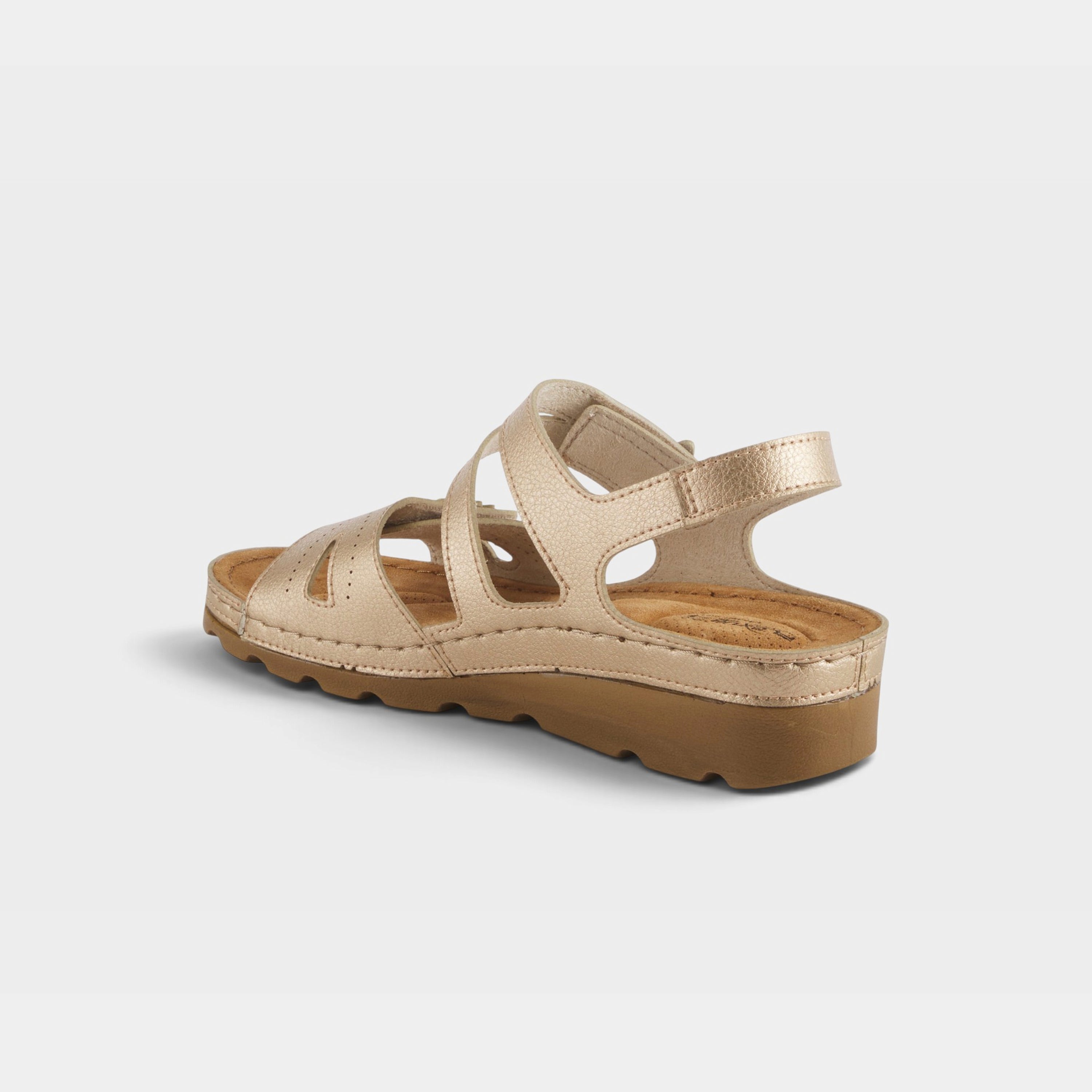 Flexus Poncia Gold Sandal