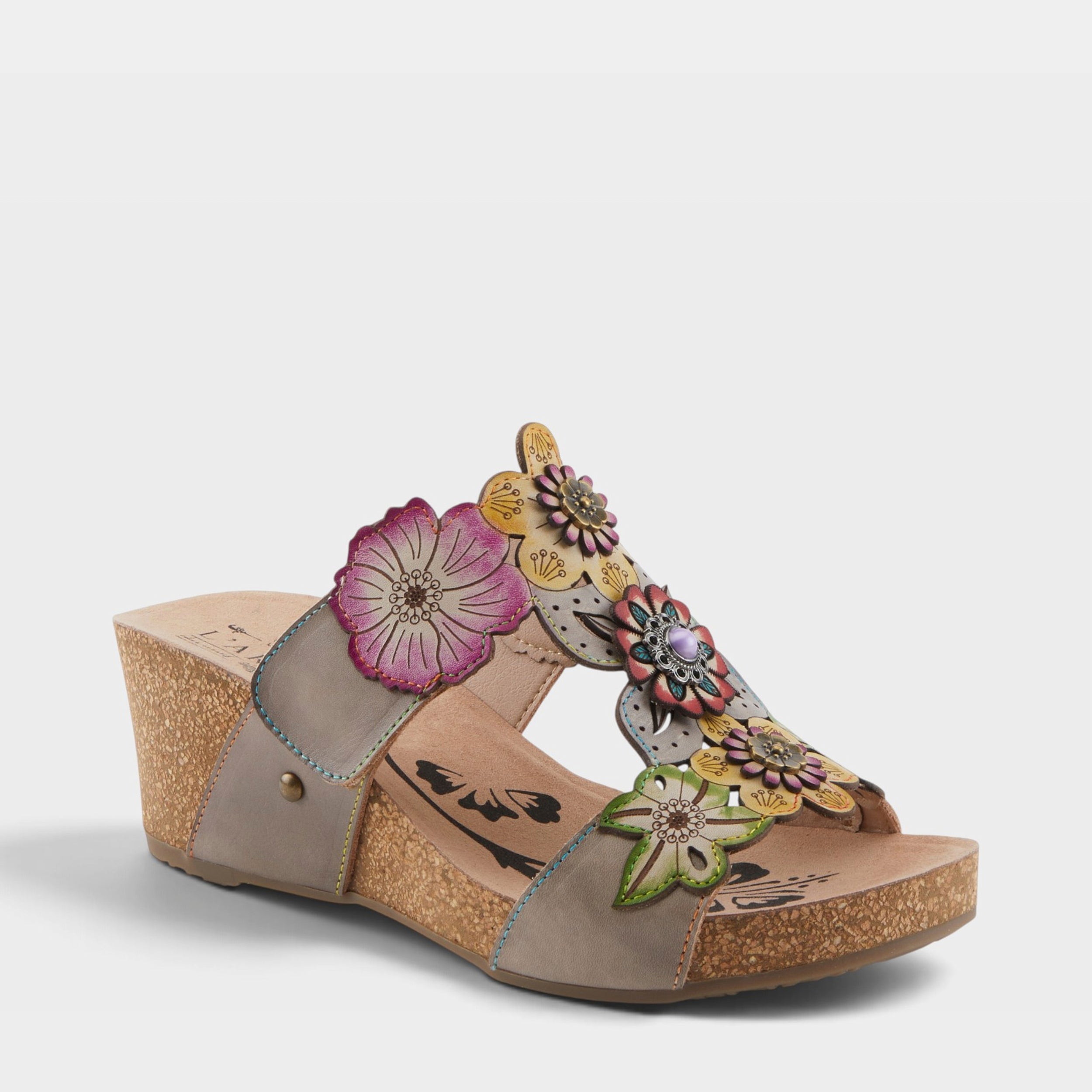 L'Artiste Prettypetals Womens Wedges Sandals