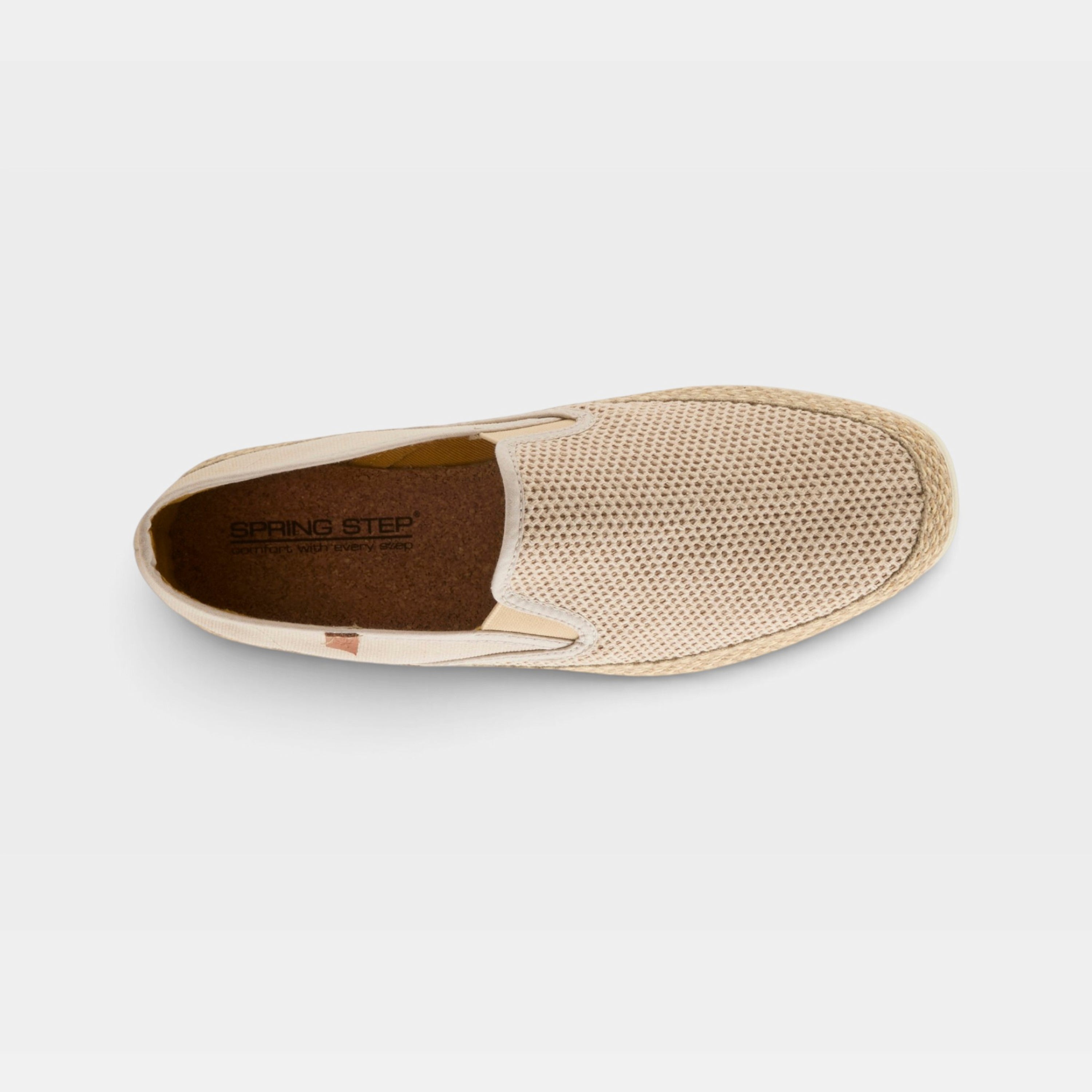 Spring Step Men Putman Beige Slip-On Shoe