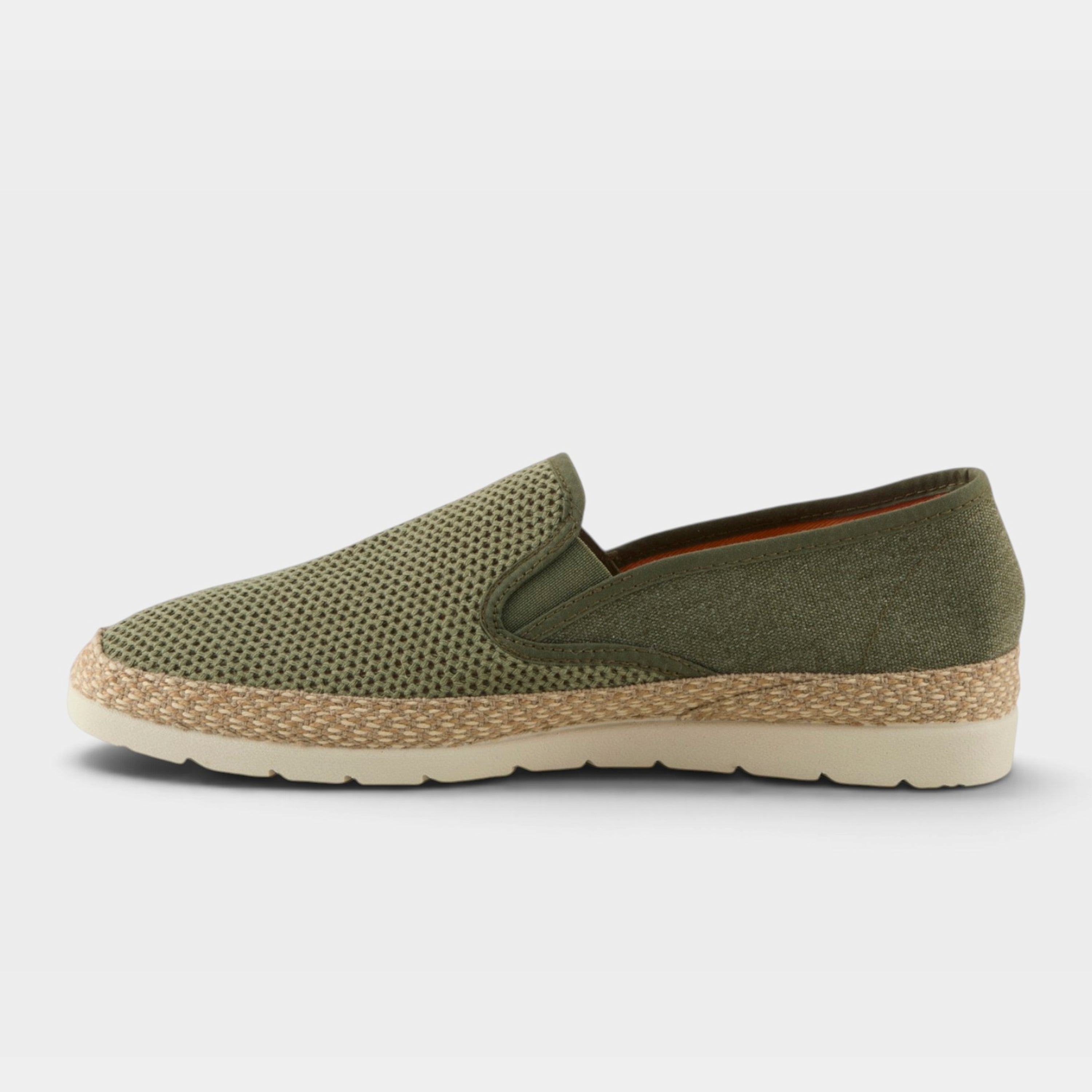 Spring Step Men Putman Sage Green Slip-On Shoe