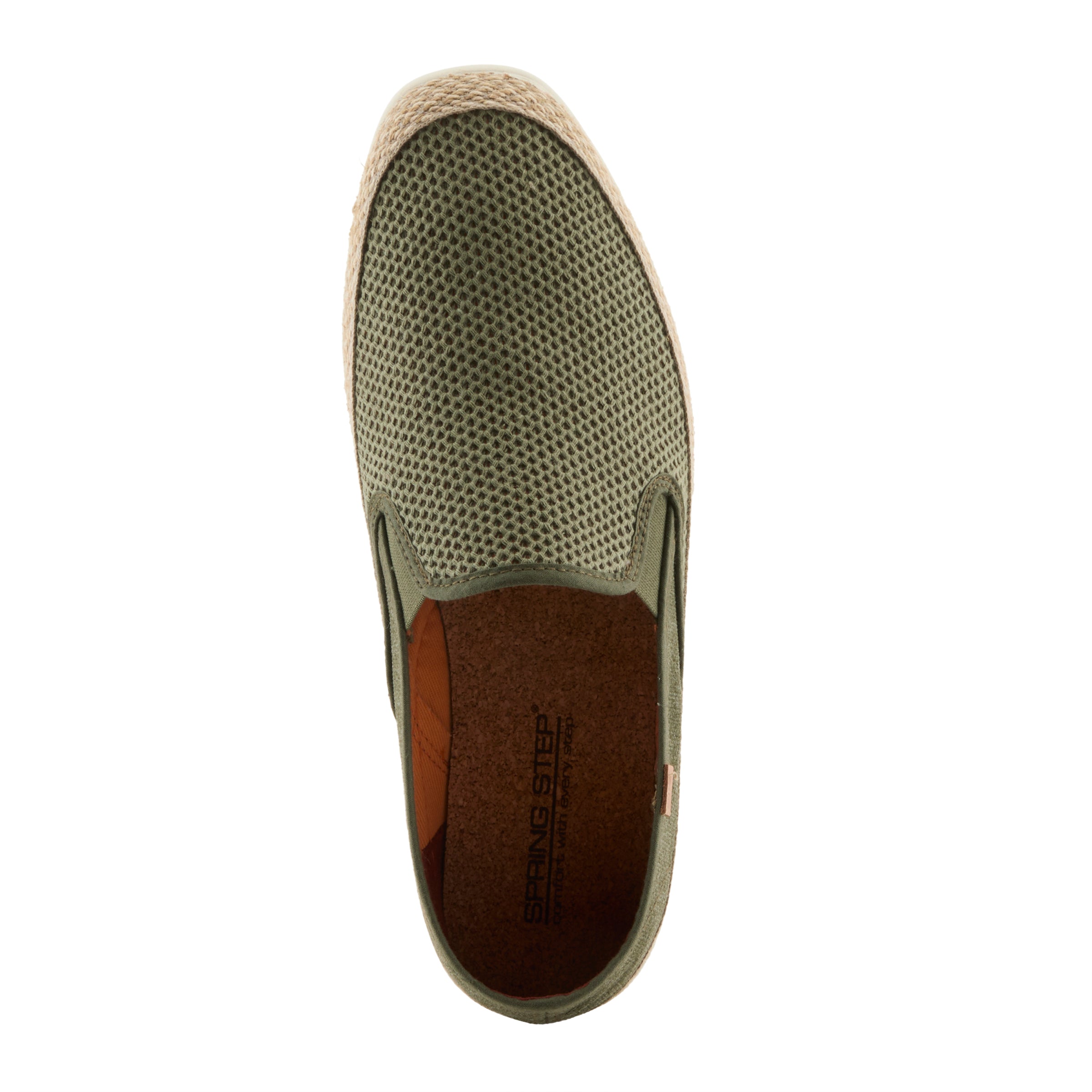 Spring Step SPRING STEP MEN PUTMAN SHOES shoe in sage green with comfortable everyday design