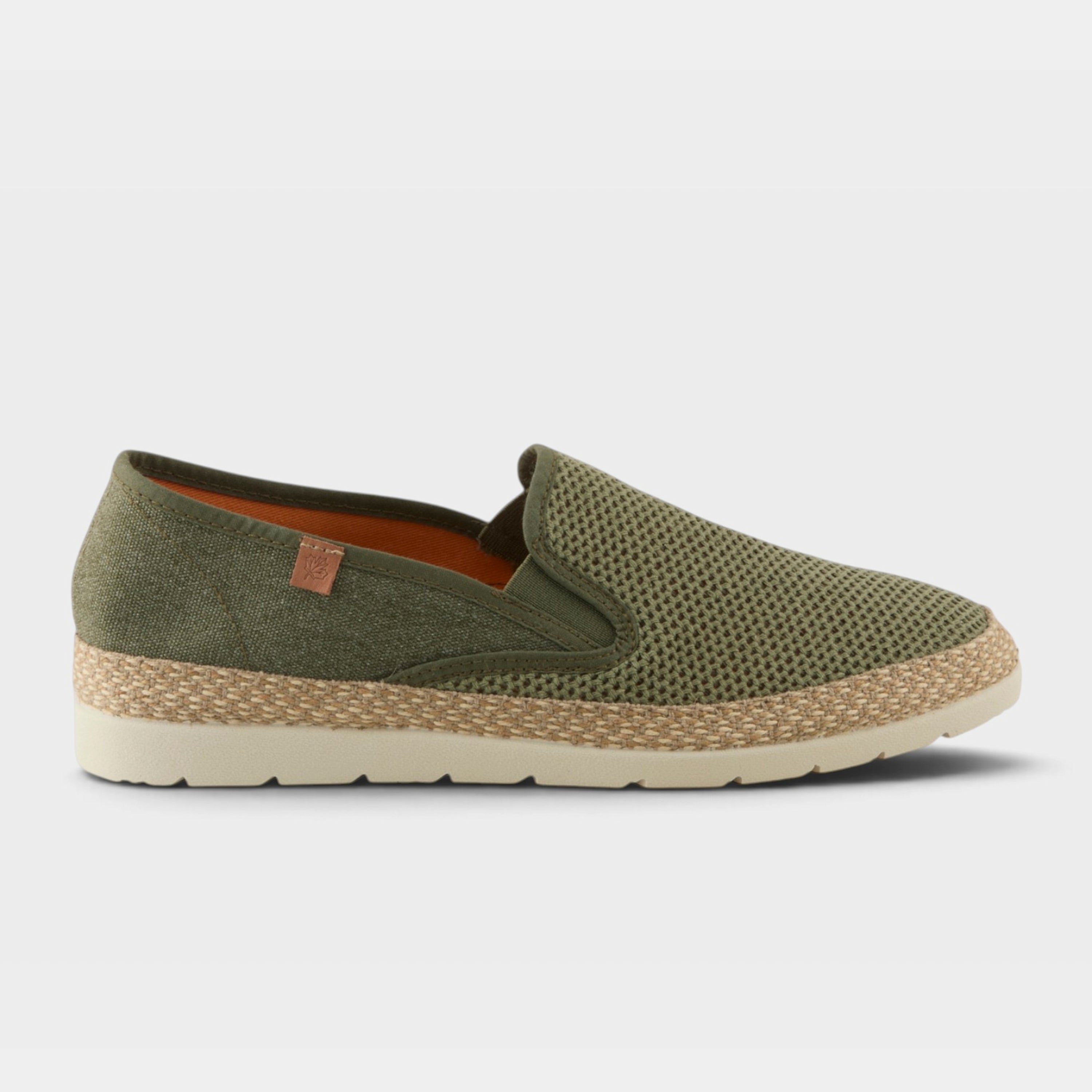 Spring Step Men Putman Sage Green Slip-On Shoe