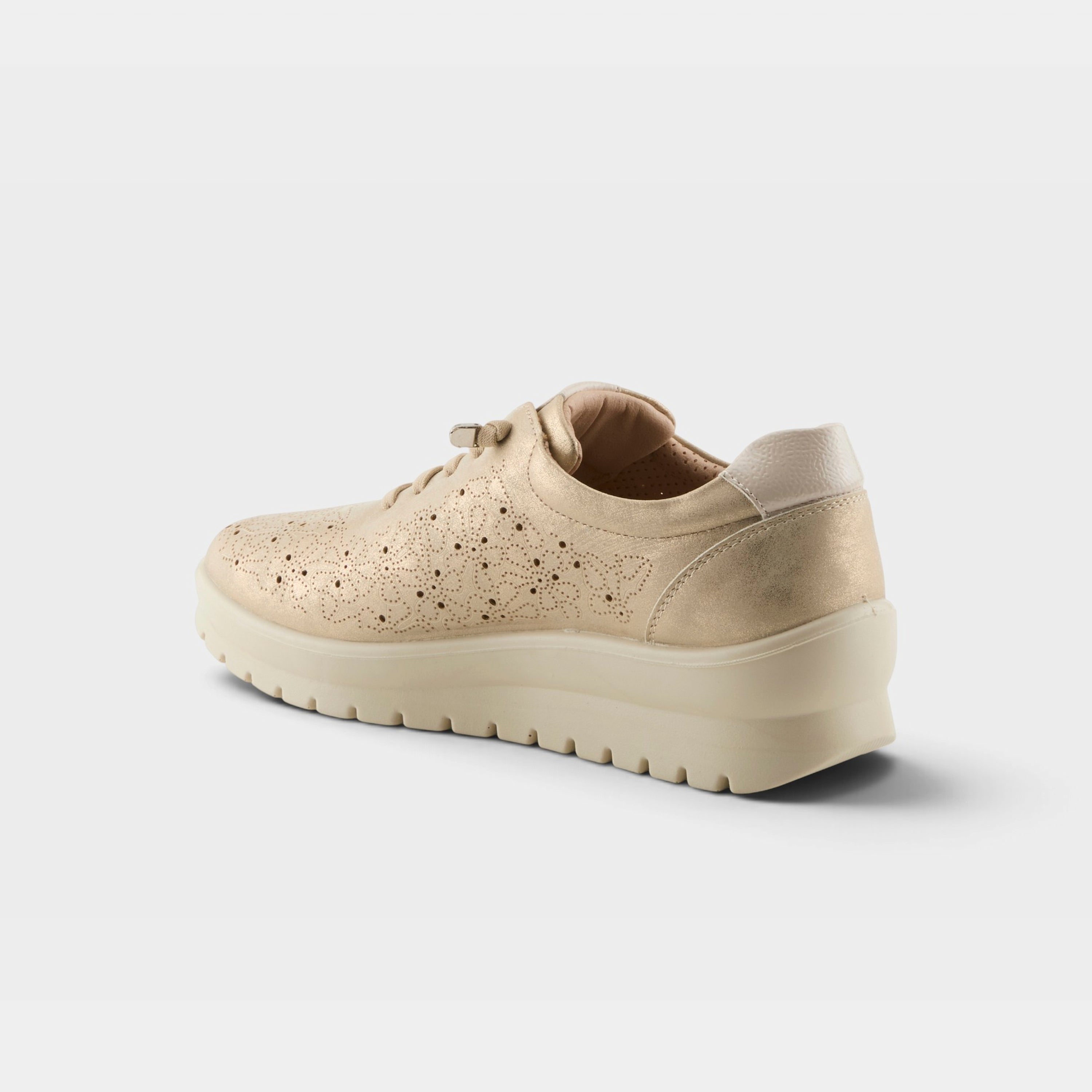 Flexus Rayfield Gold Sneaker