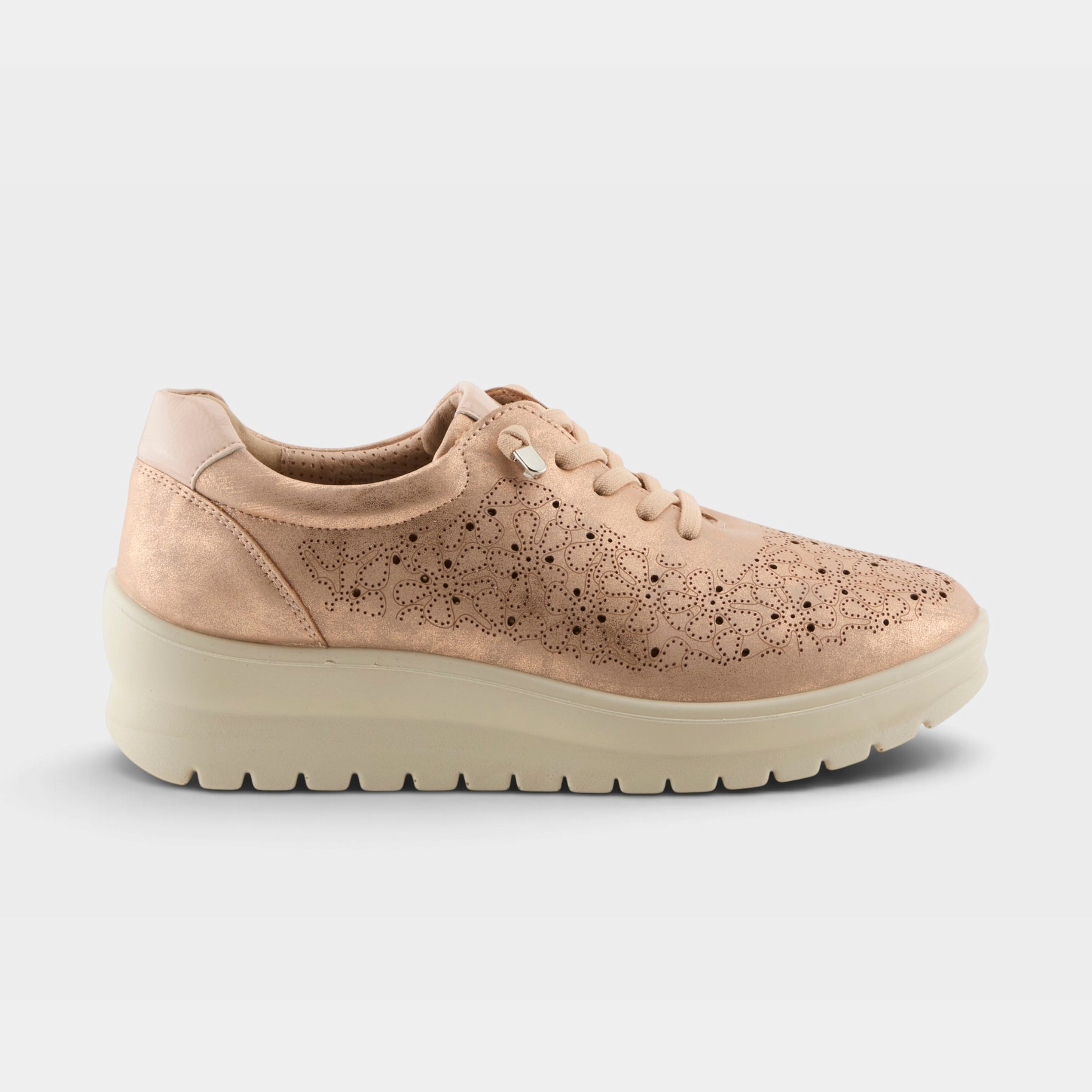 Flexus Rayfield Rose Gold Sneaker