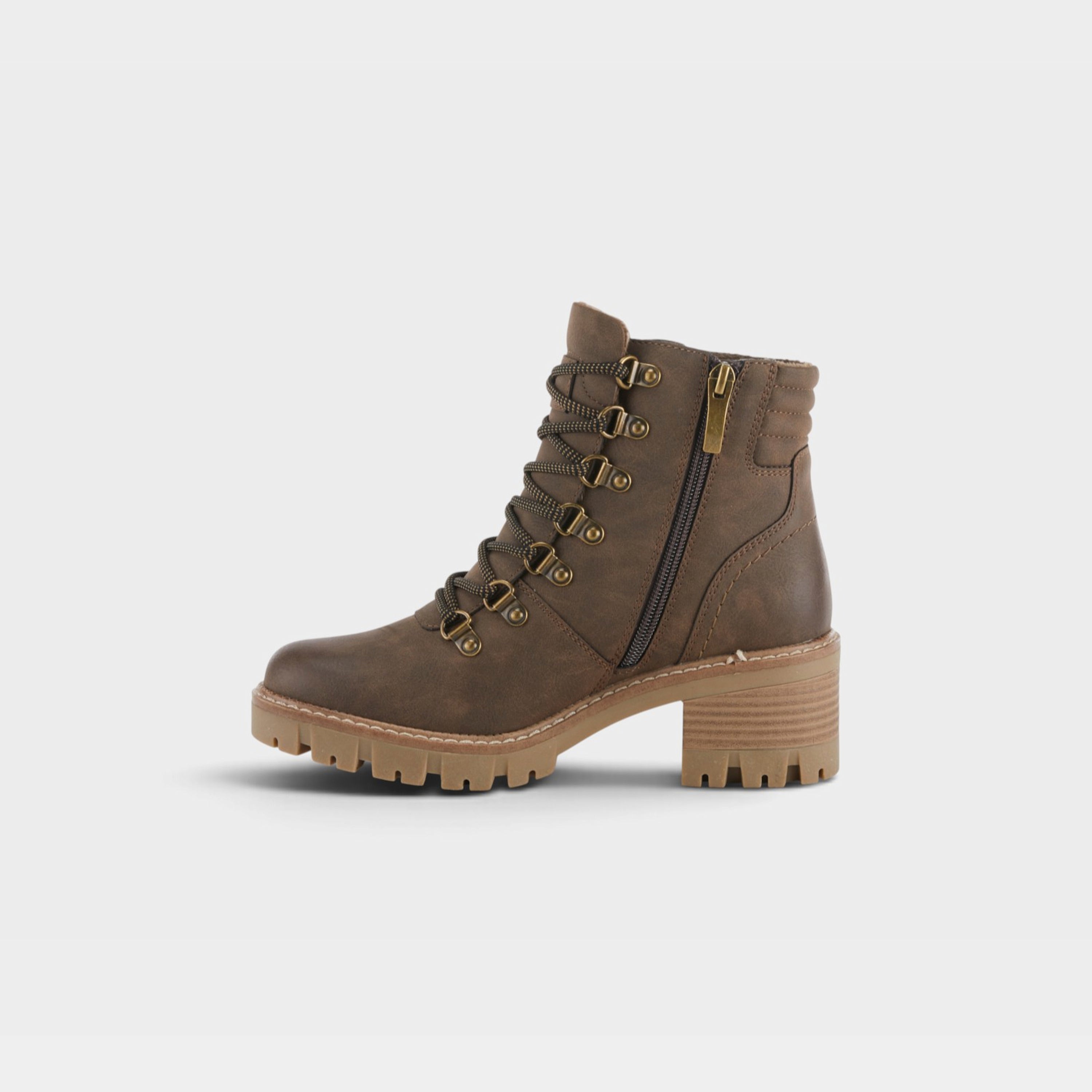 Spring Step Relife Rockies Dark Brown Bootie