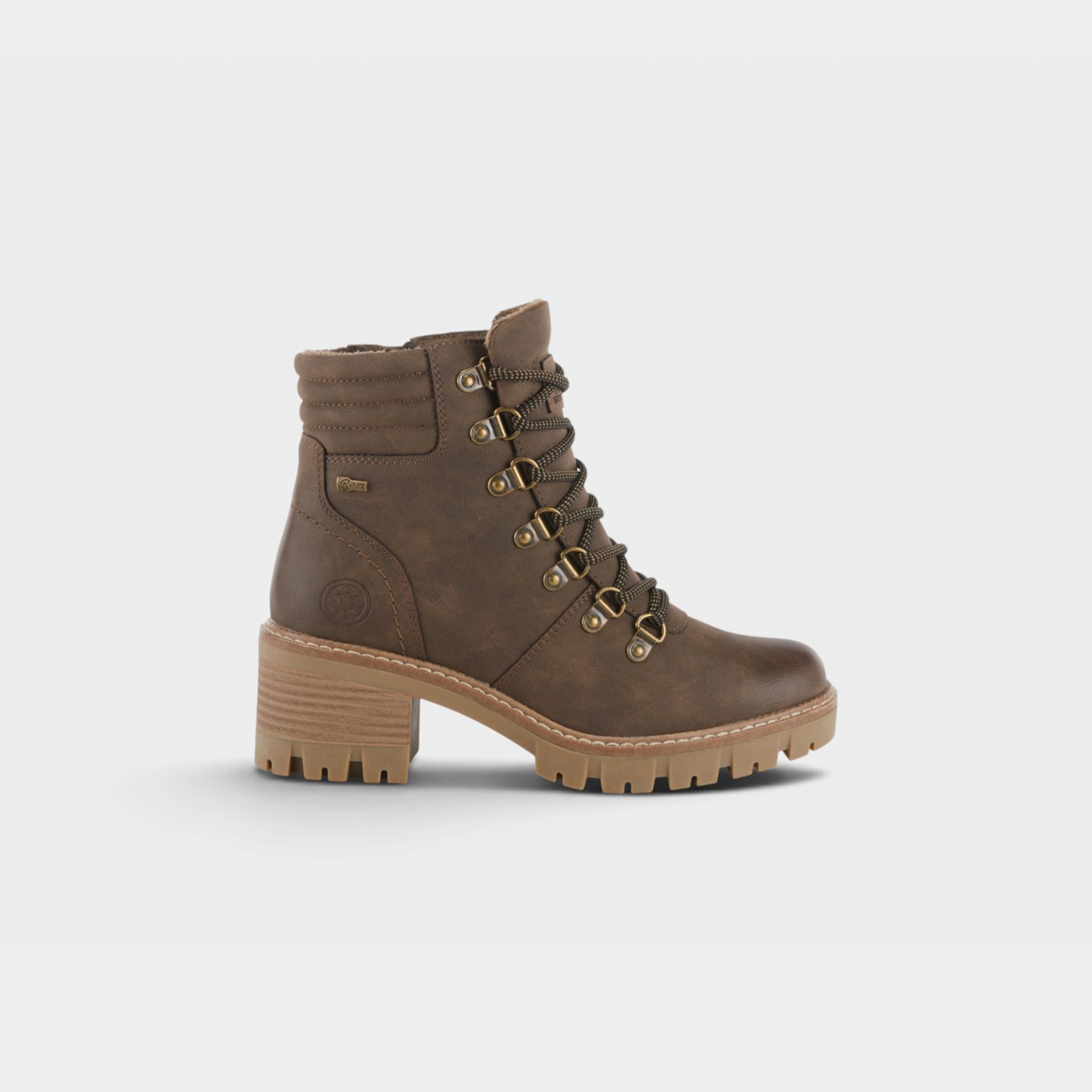 Spring Step Relife Rockies Dark Brown Bootie