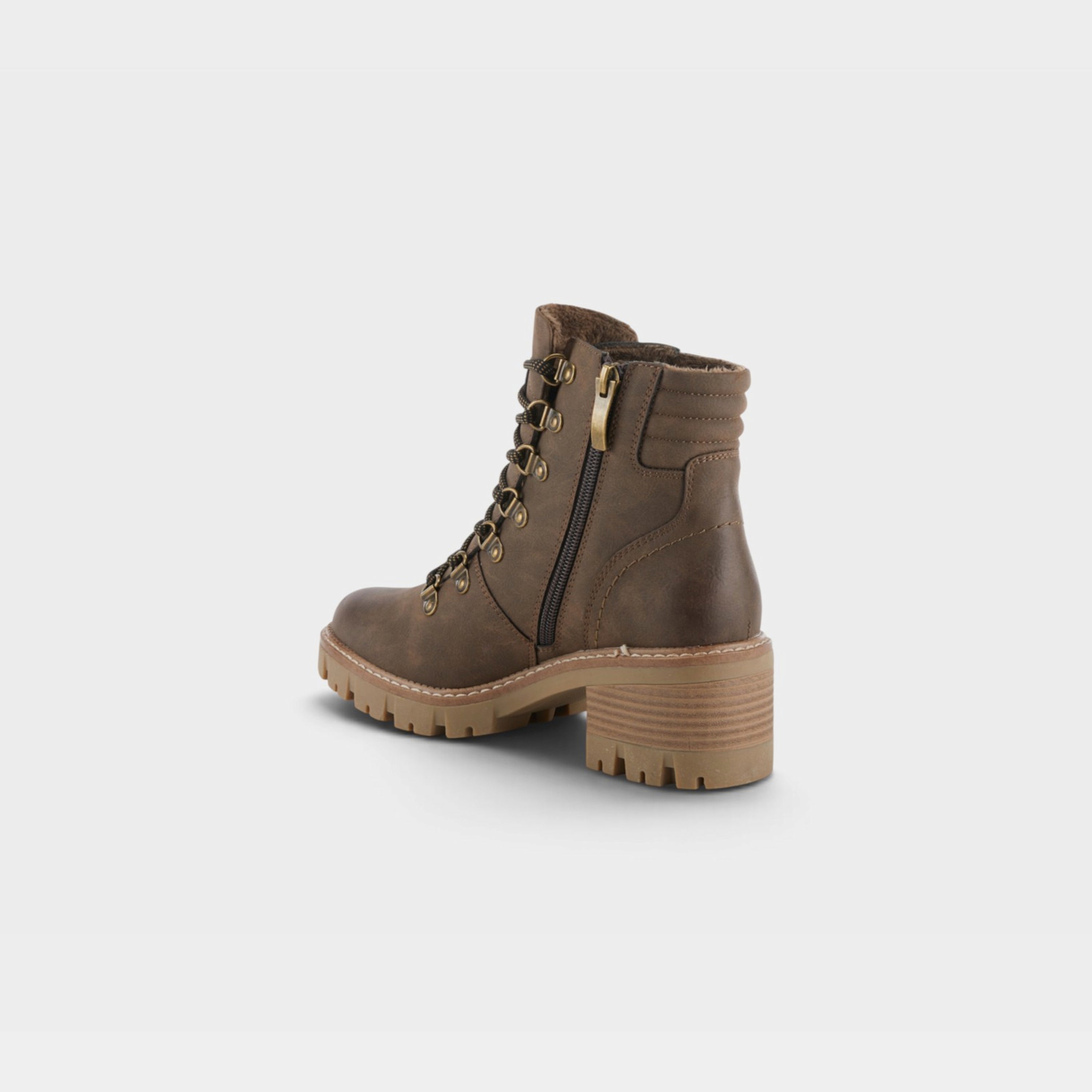 Spring Step Relife Rockies Dark Brown Bootie