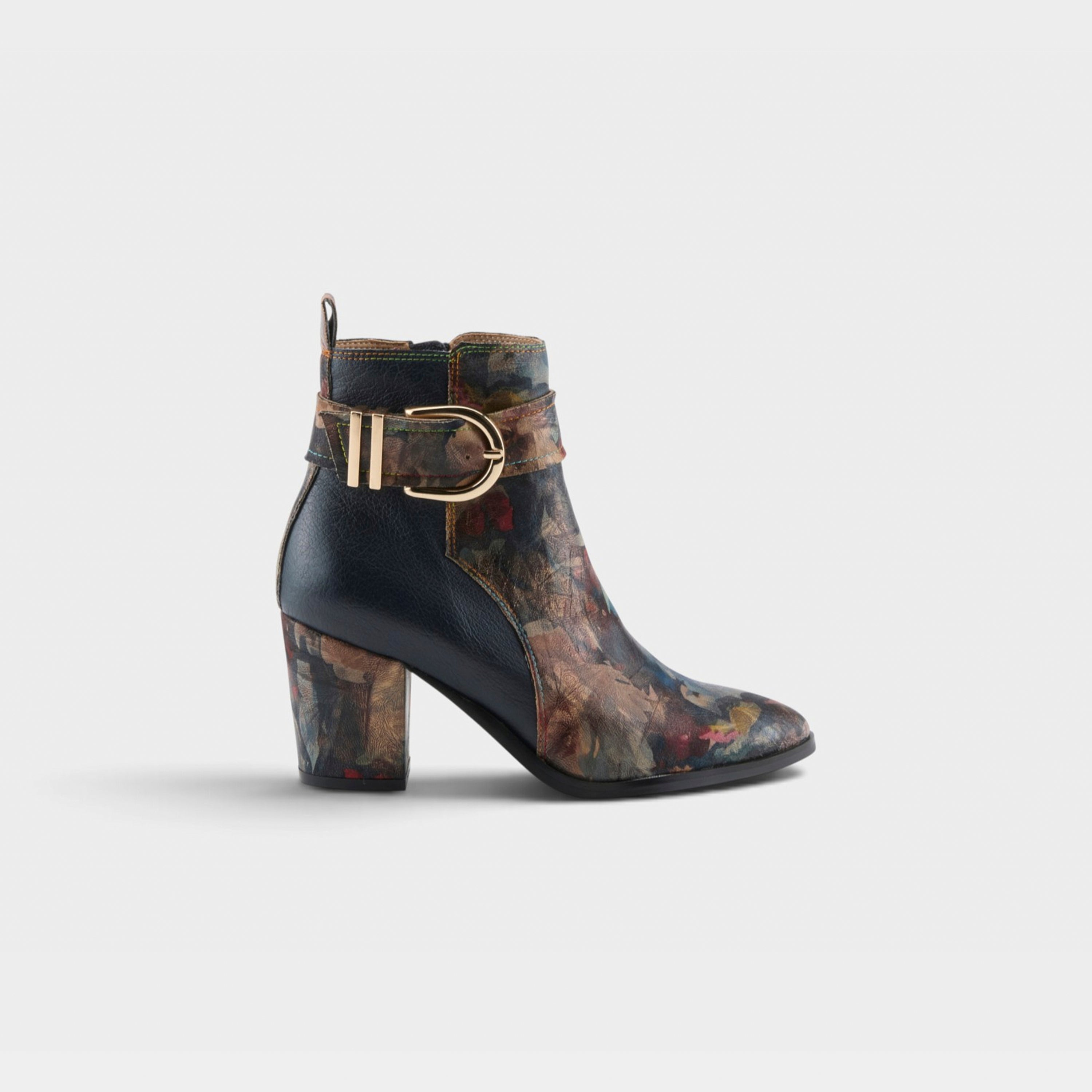 L'Artiste Rosa boots in Navy Multi, hero view