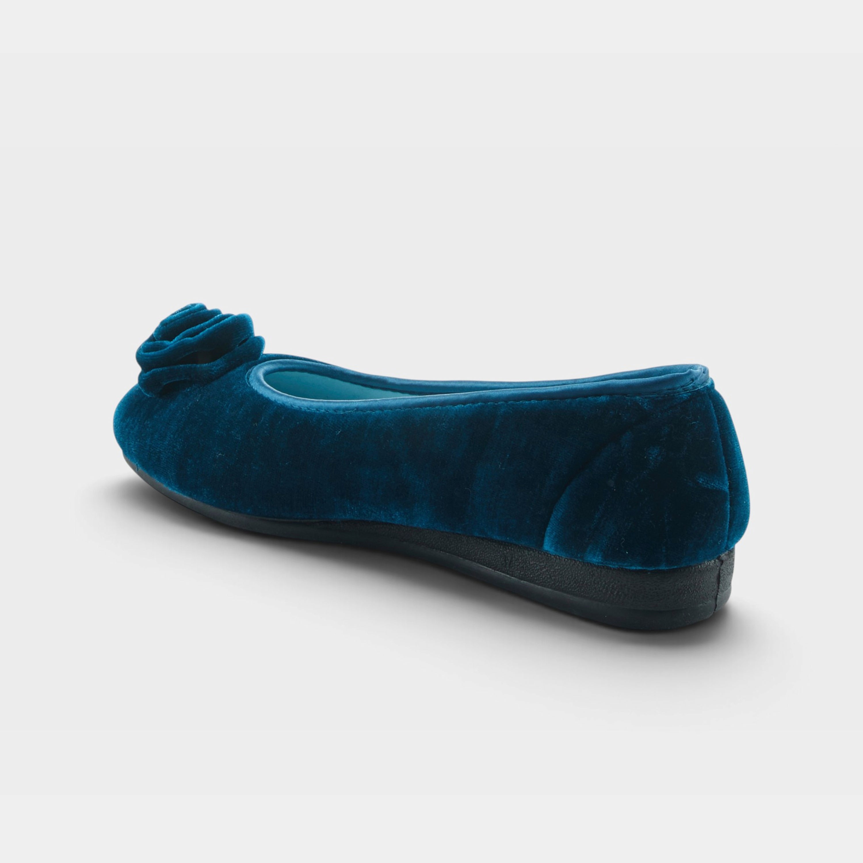 Flexus Roseloud Teal Slipper