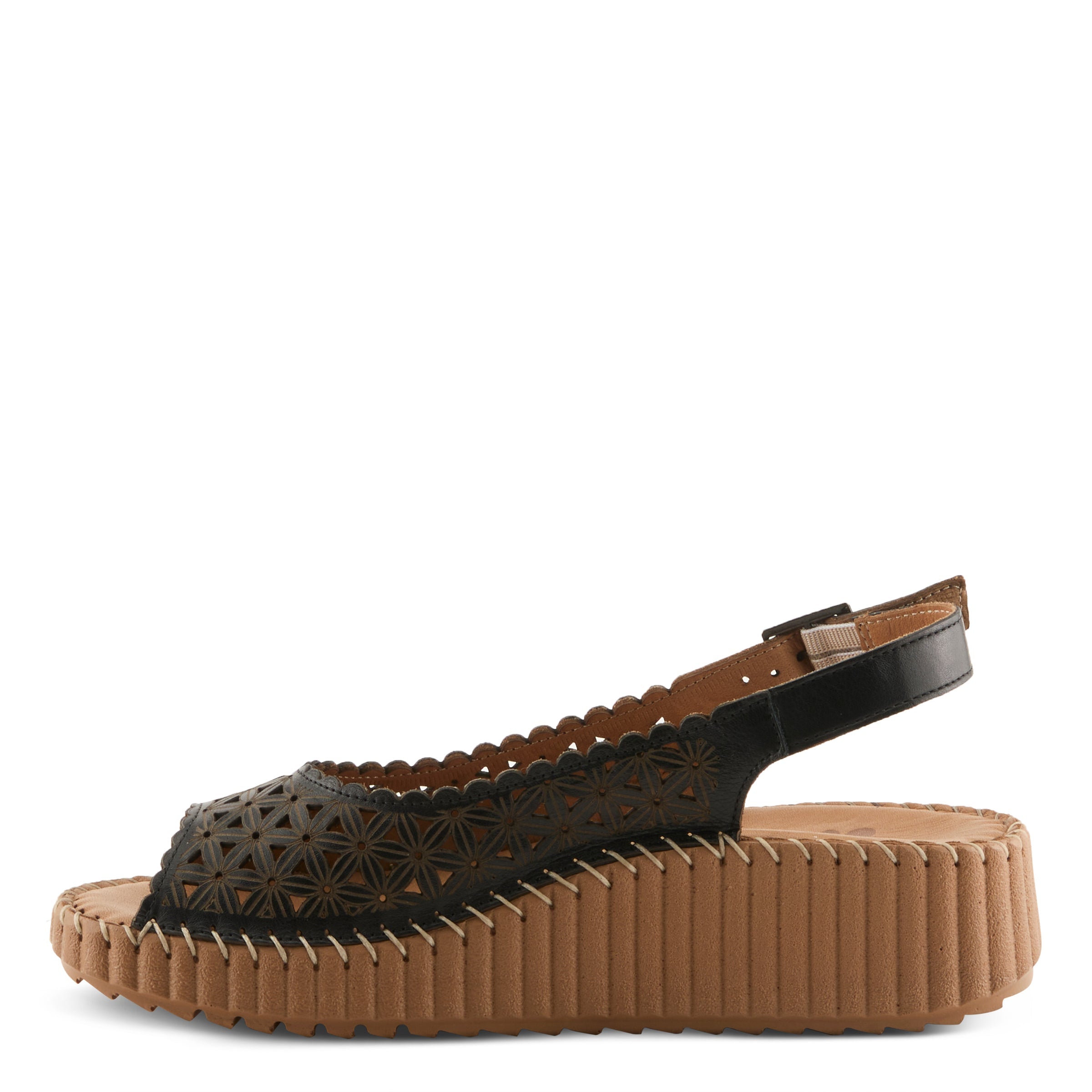 Spring Step SPRING STEP ROWYN SANDALS sandal in black with comfortable everyday design