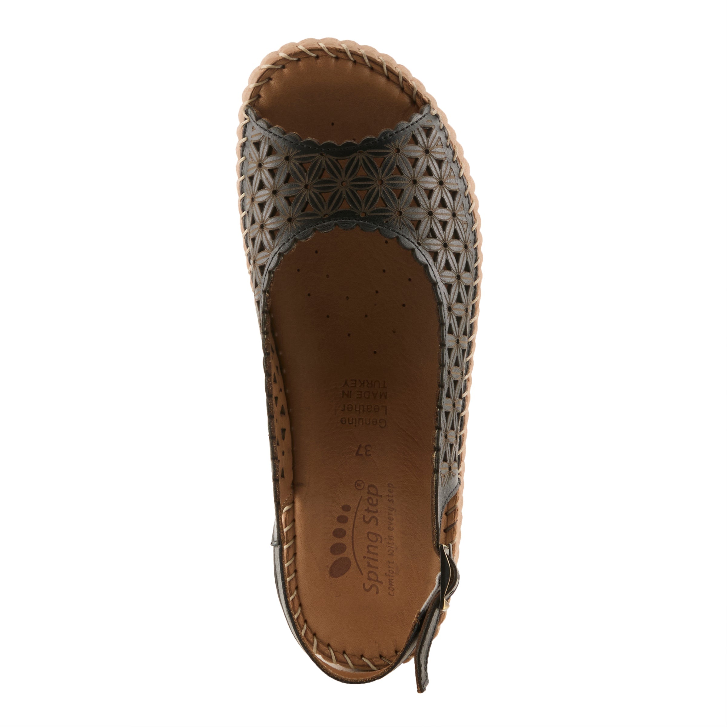Spring Step SPRING STEP ROWYN SANDALS sandal in black with comfortable everyday design