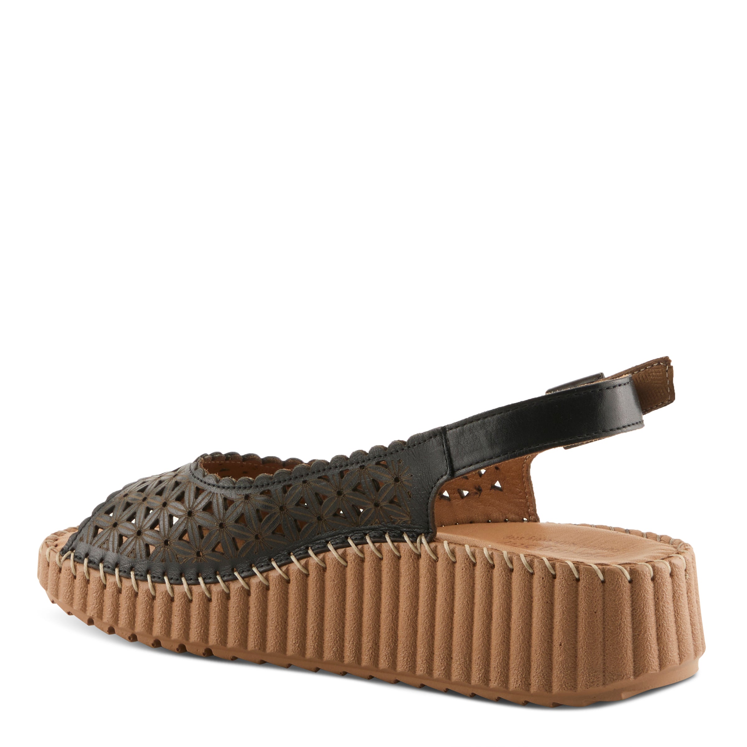 Spring Step SPRING STEP ROWYN SANDALS sandal in black with comfortable everyday design