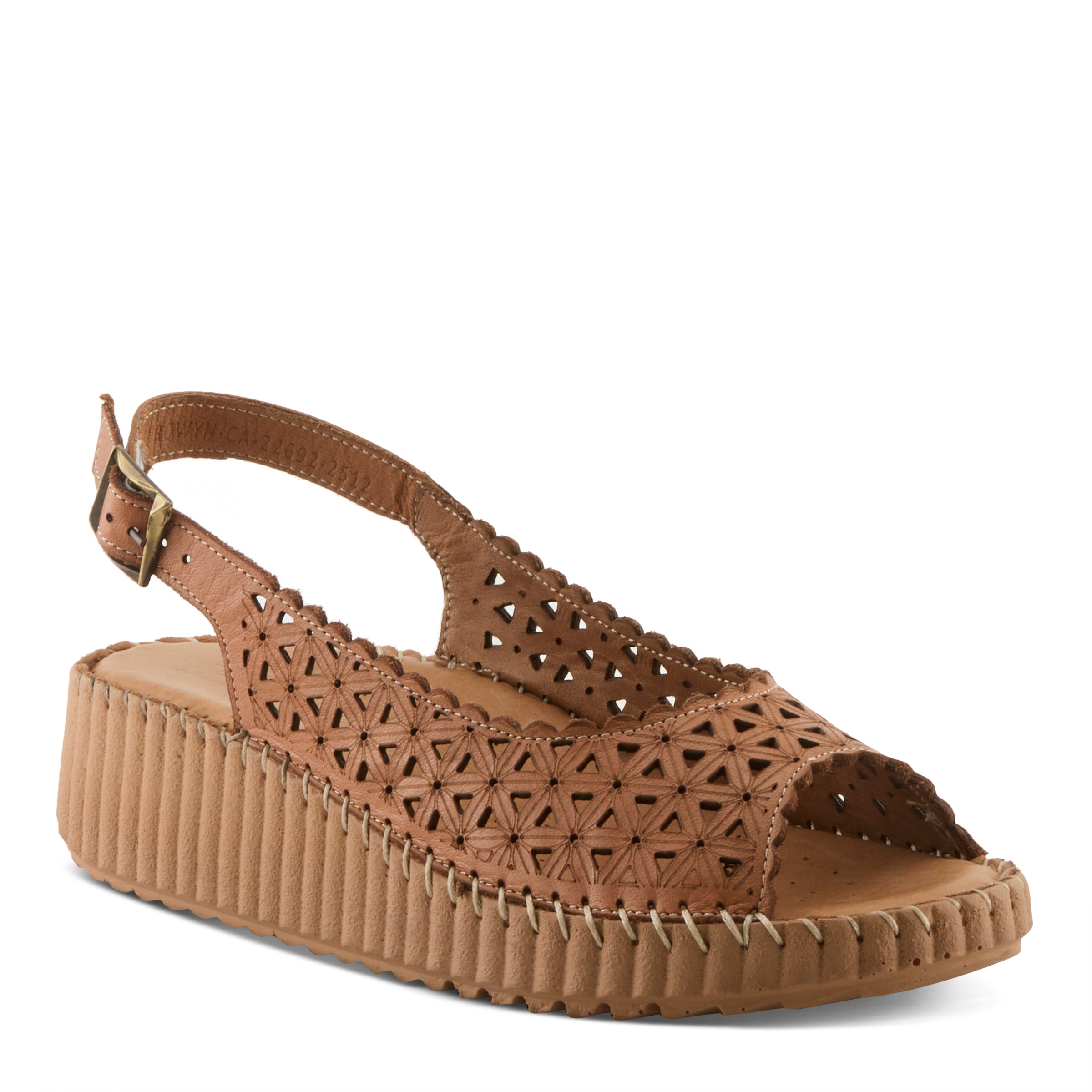 Spring Step SPRING STEP ROWYN SANDALS sandal in camel with comfortable everyday design