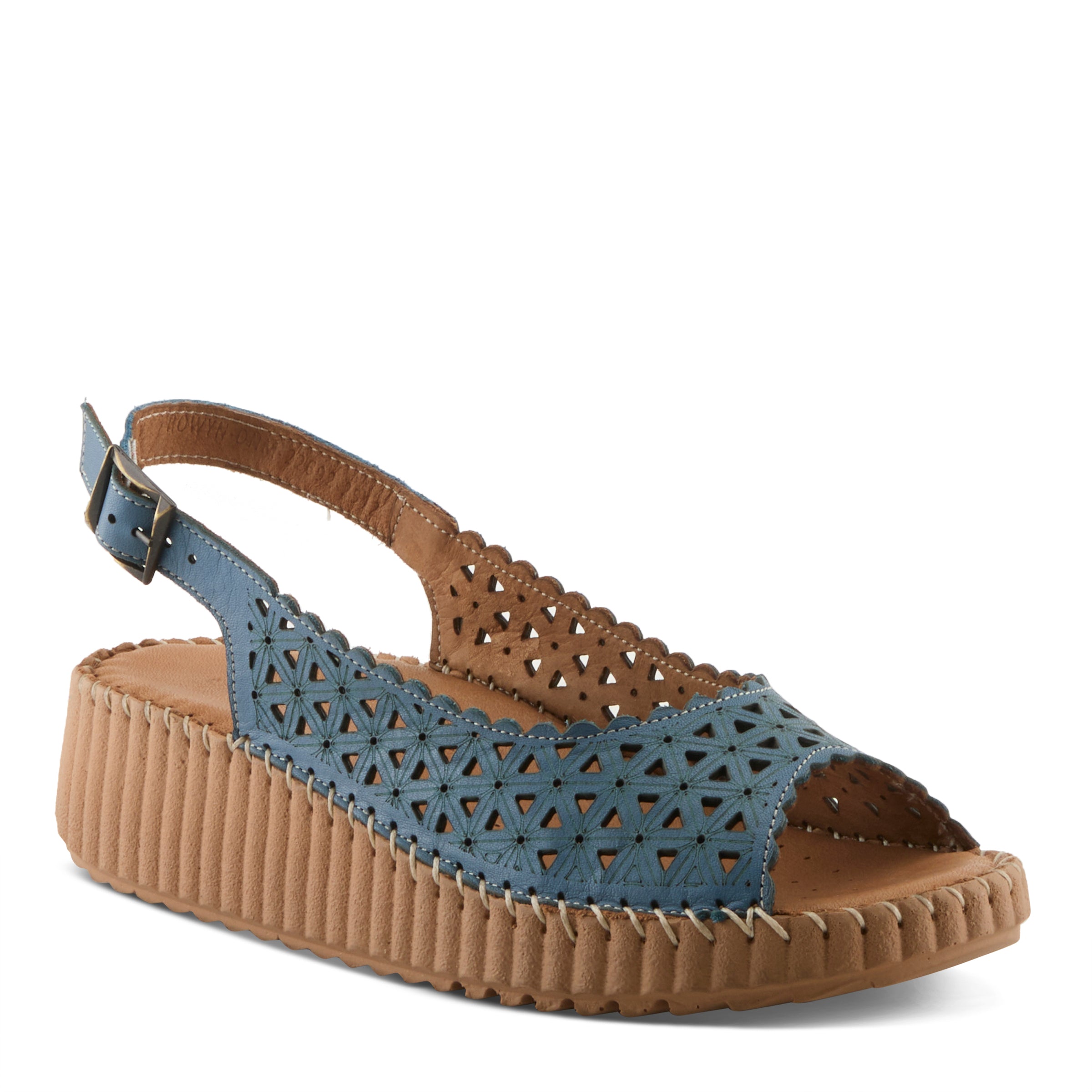 Spring Step SPRING STEP ROWYN SANDALS sandal in denim blue with comfortable everyday design