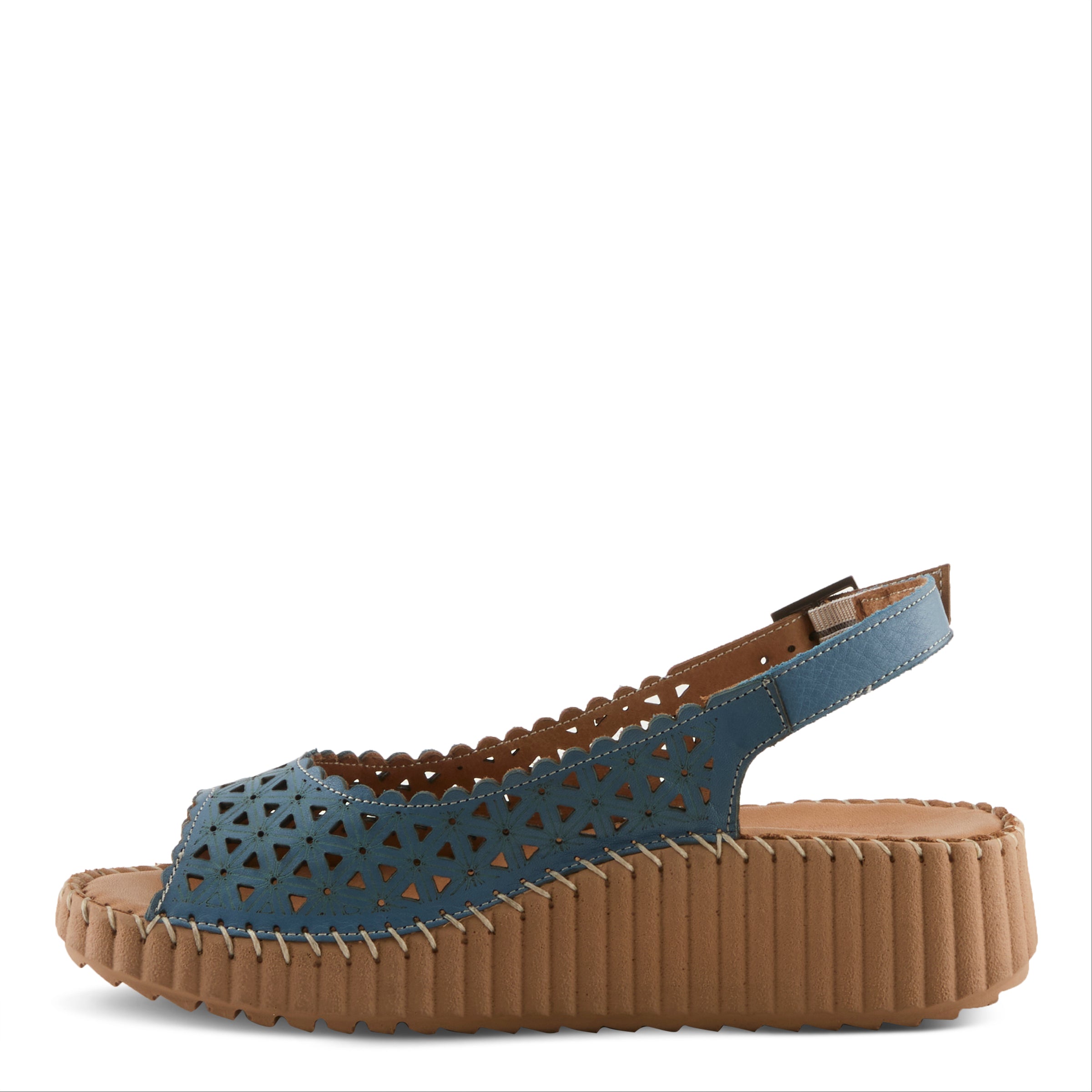 Spring Step SPRING STEP ROWYN SANDALS sandal in denim blue with comfortable everyday design
