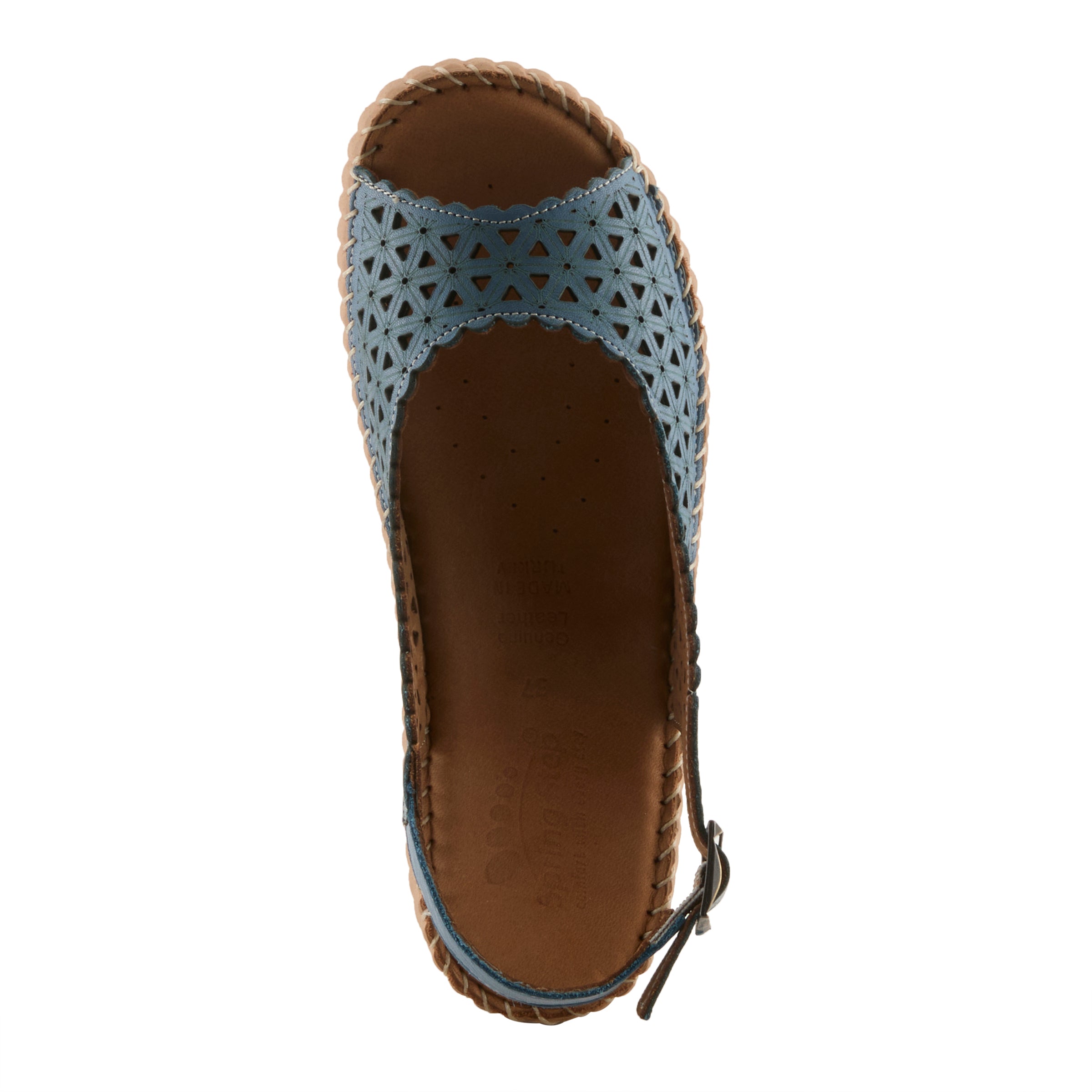 Spring Step SPRING STEP ROWYN SANDALS sandal in denim blue with comfortable everyday design
