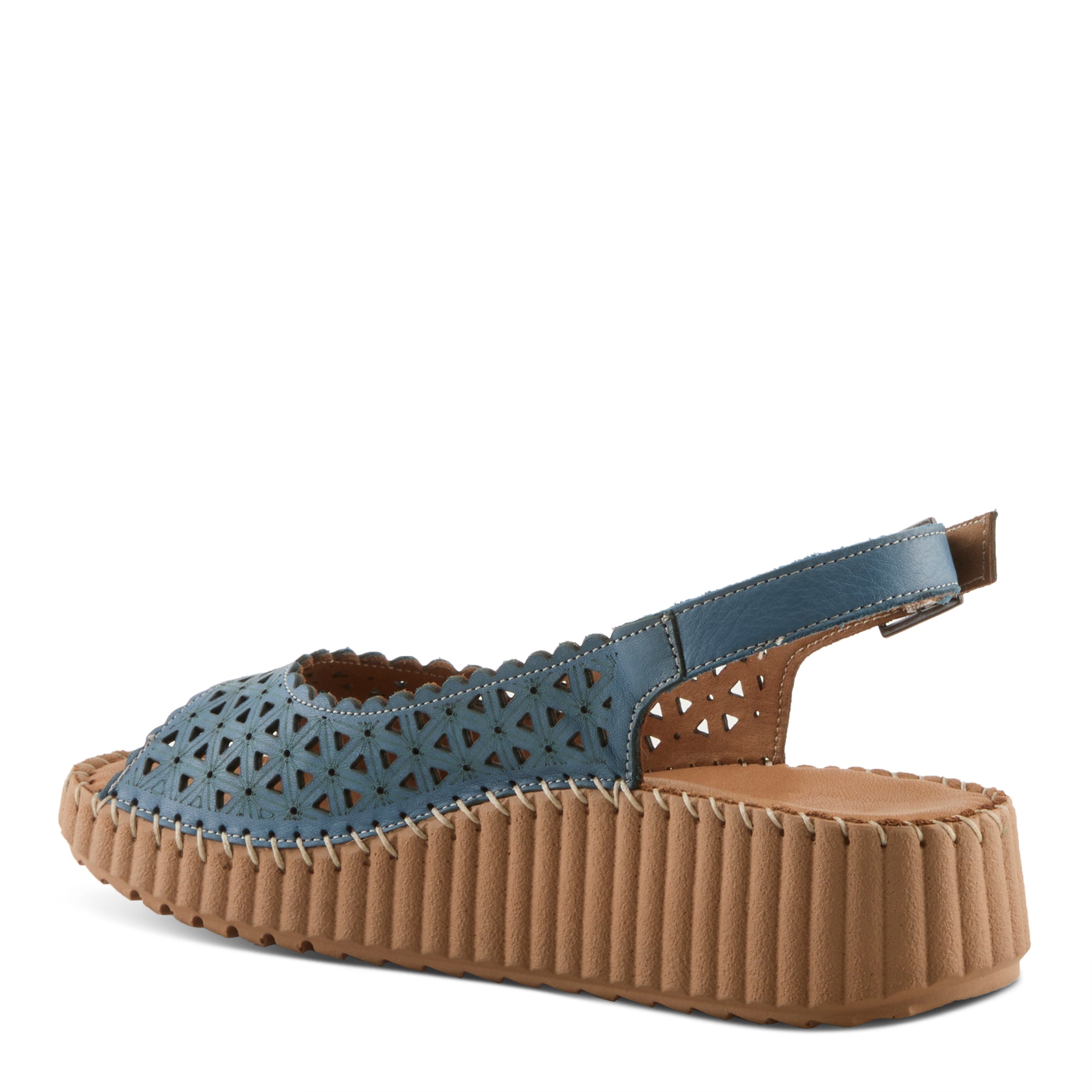 Spring Step SPRING STEP ROWYN SANDALS sandal in denim blue with comfortable everyday design