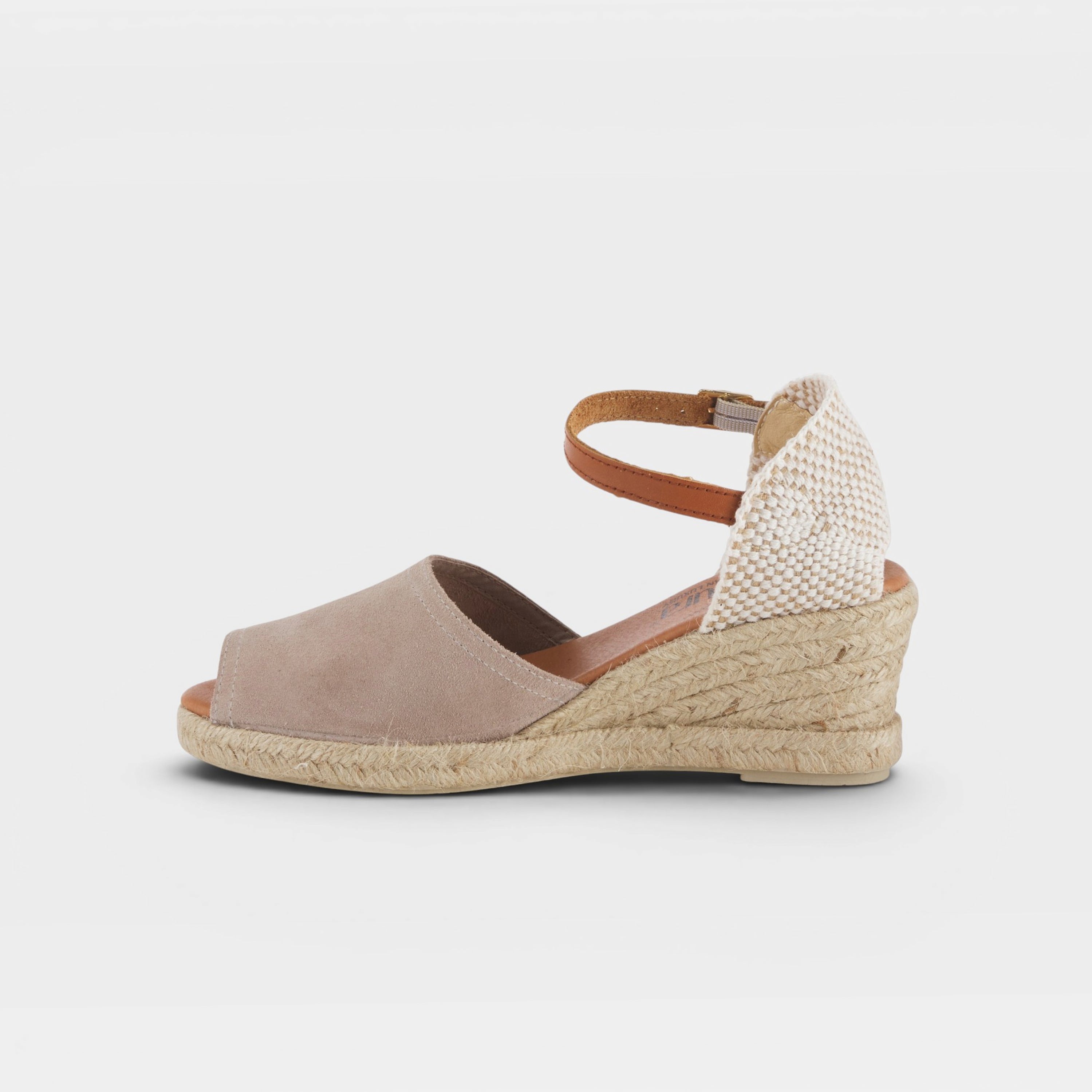 Azura Royalee Beige Suede Sandal