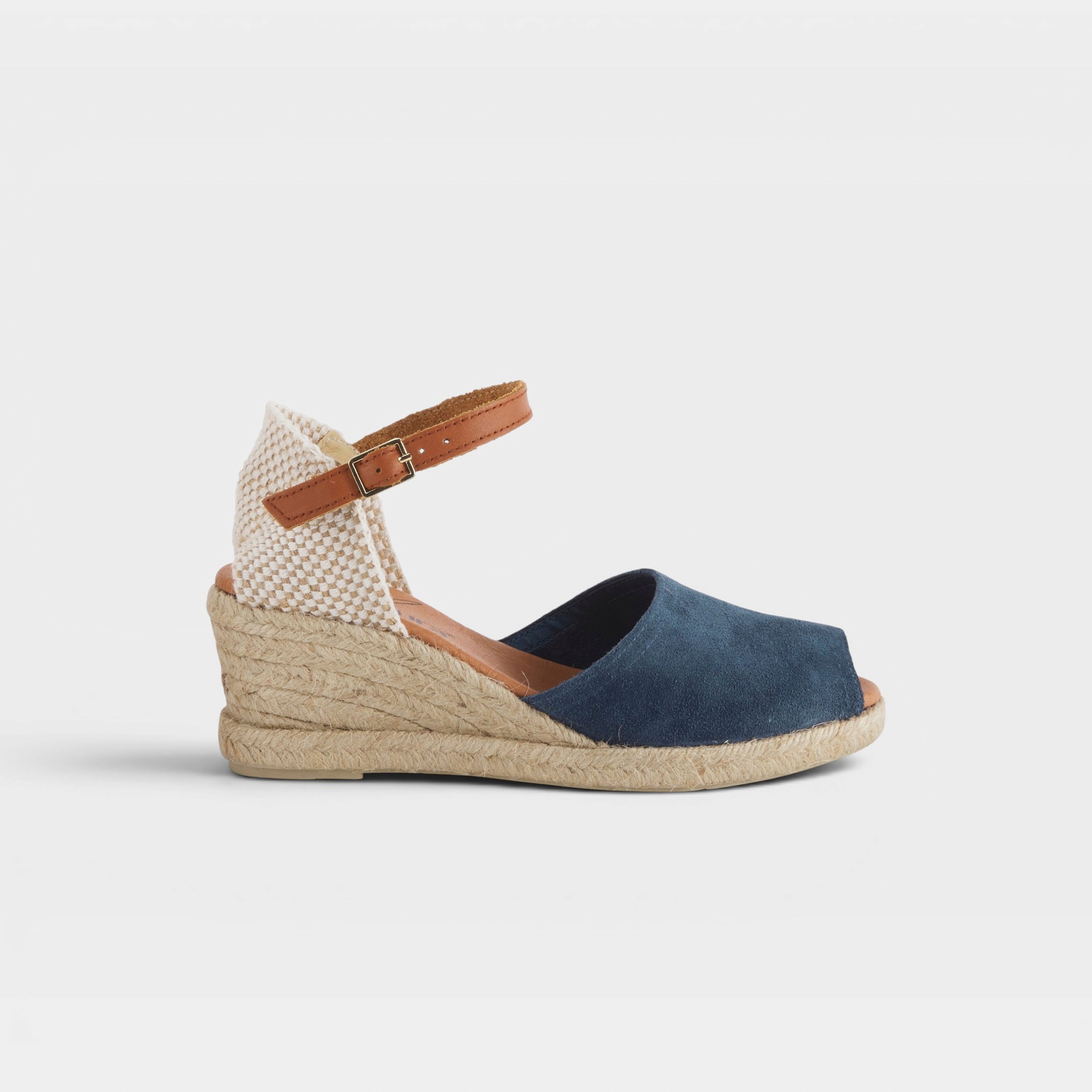 Azura Royalee Navy Suede Sandal