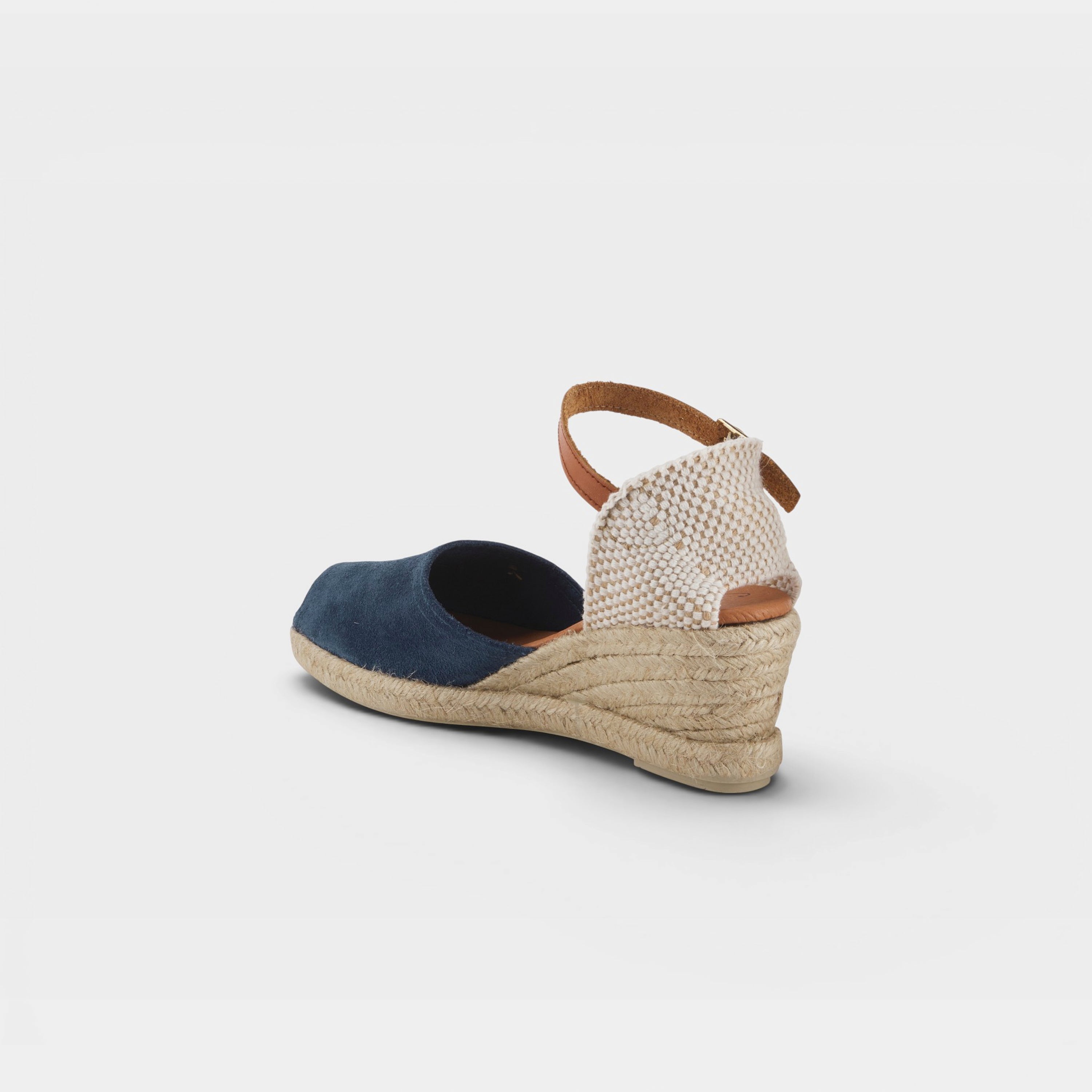 Azura Royalee Navy Suede Sandal
