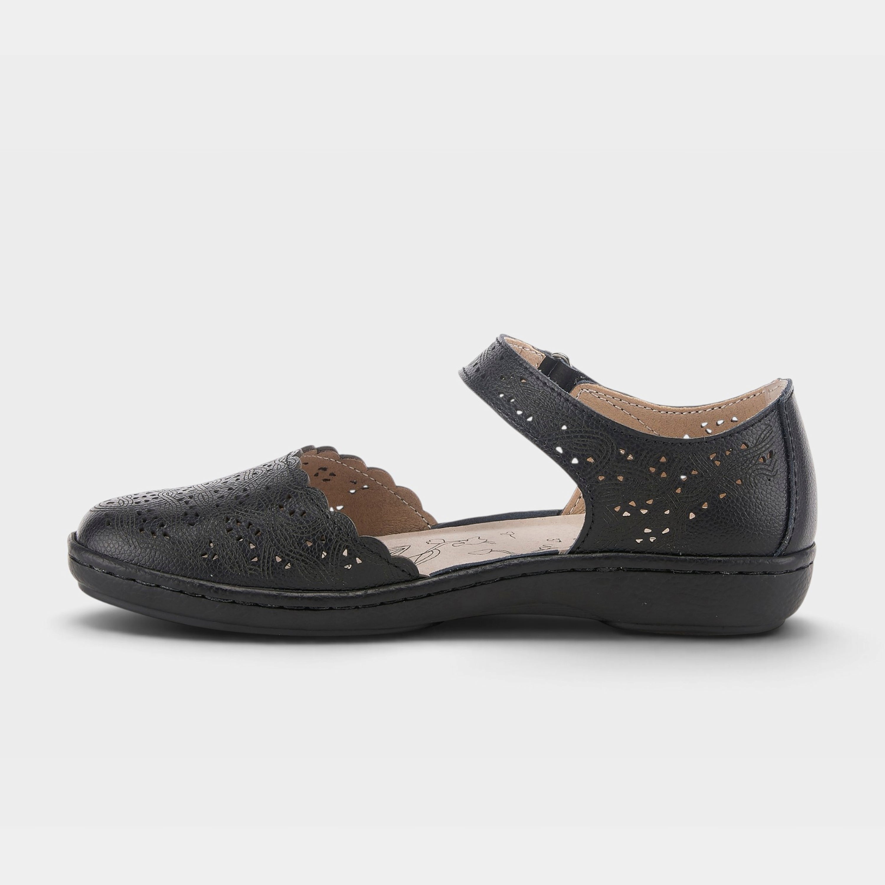 Spring Step Sabriye Black Shoe