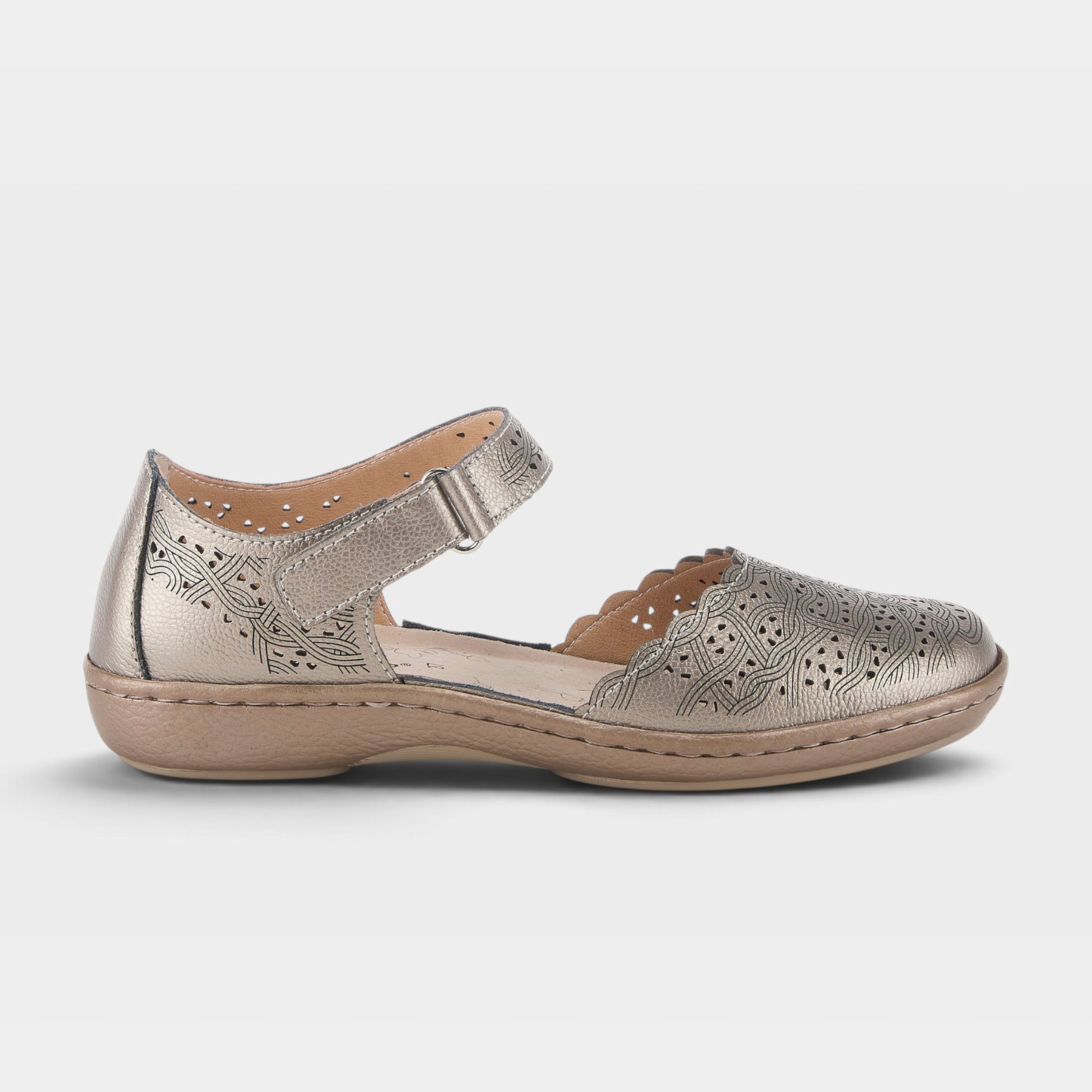 Spring Step Sabriye Pewter Shoe
