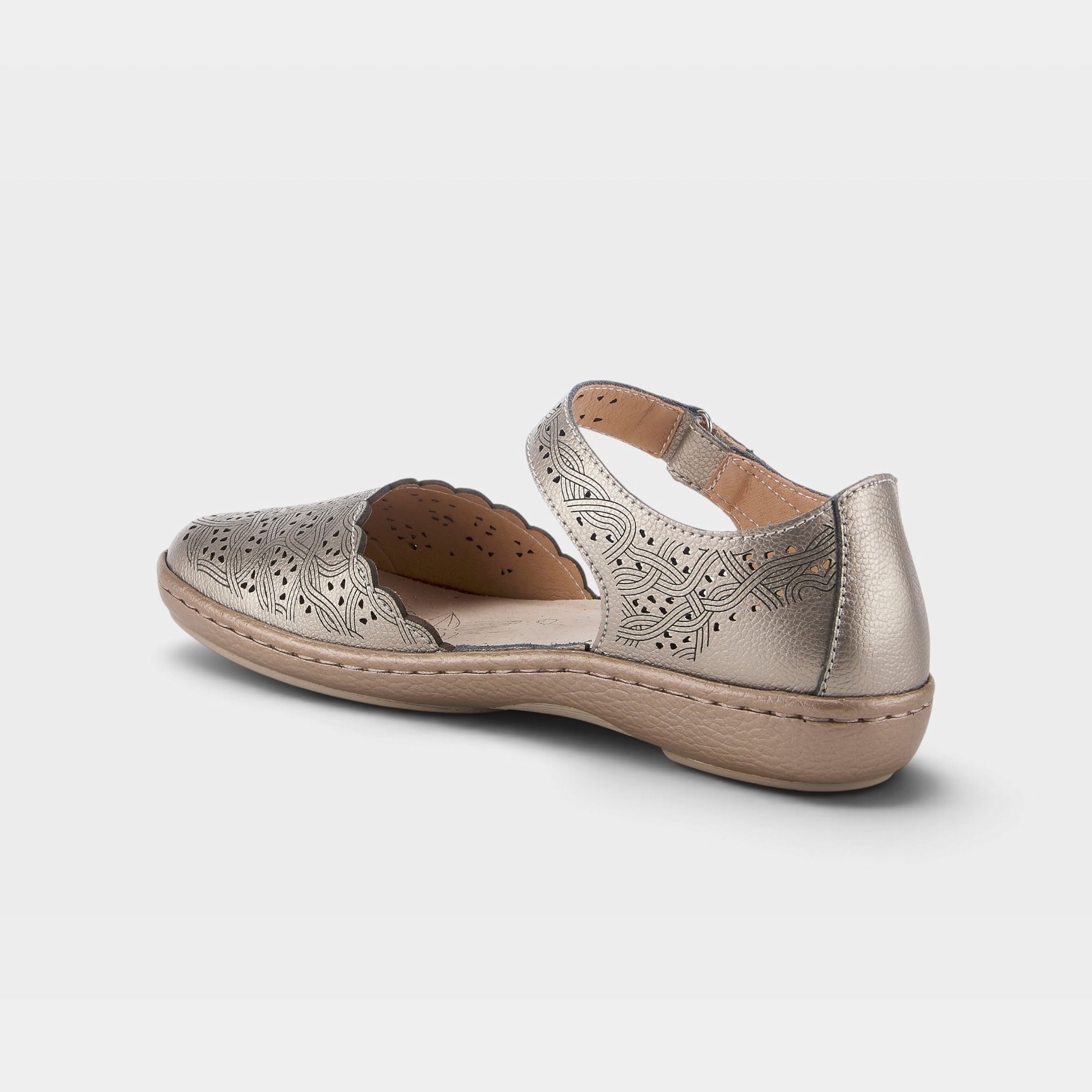 Spring Step Sabriye Pewter Shoe